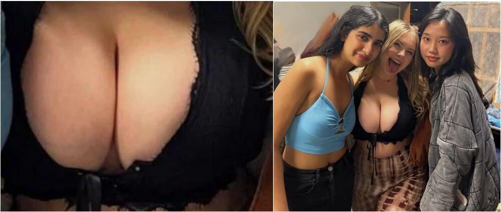 Don't be jealous of your friend's big boobs 