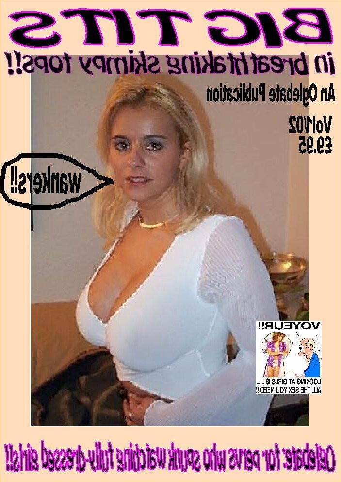 Wanker's made up magazines