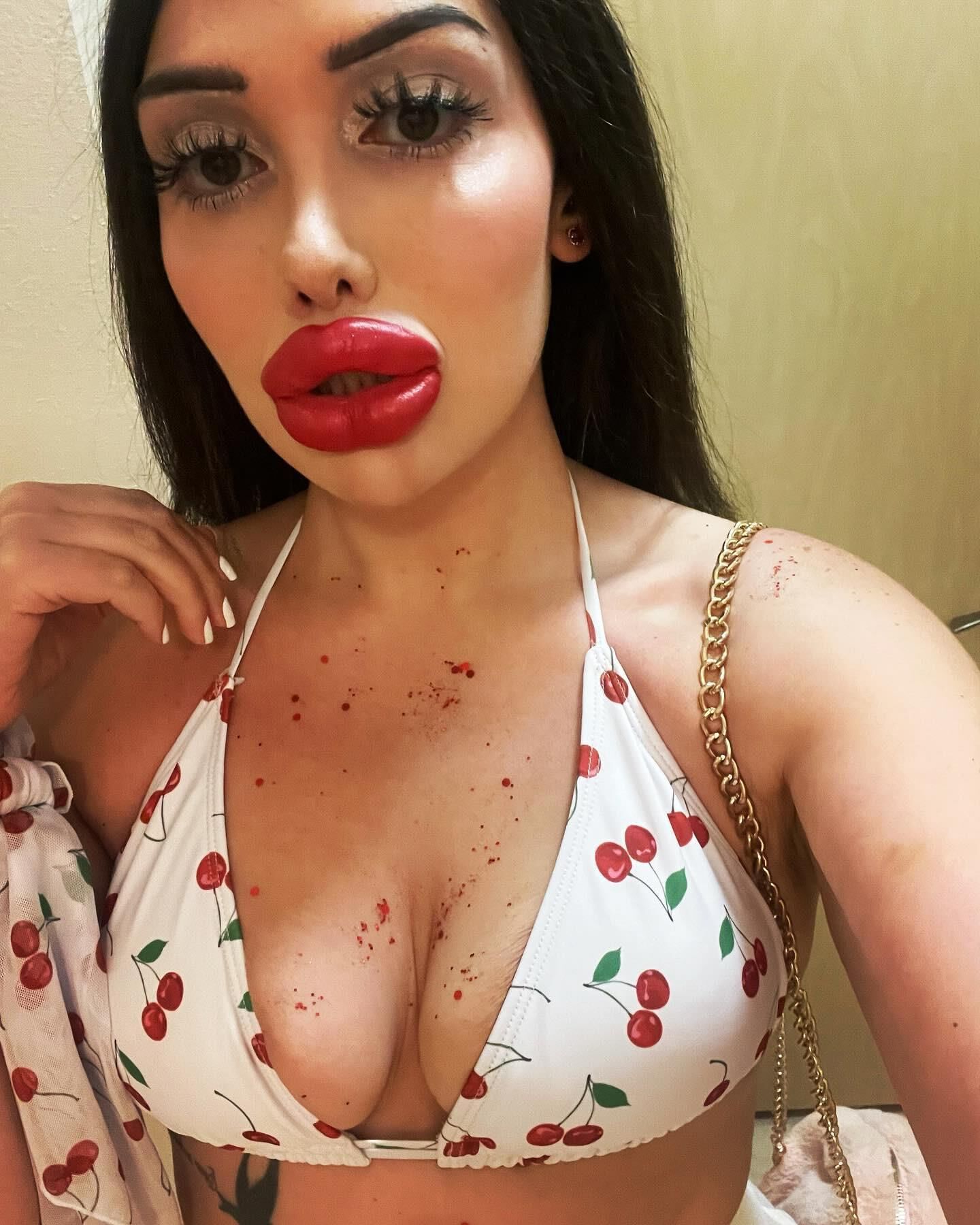 Bimbo lèvres déesse