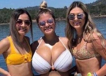 Don't be jealous of your friend's big boobs 