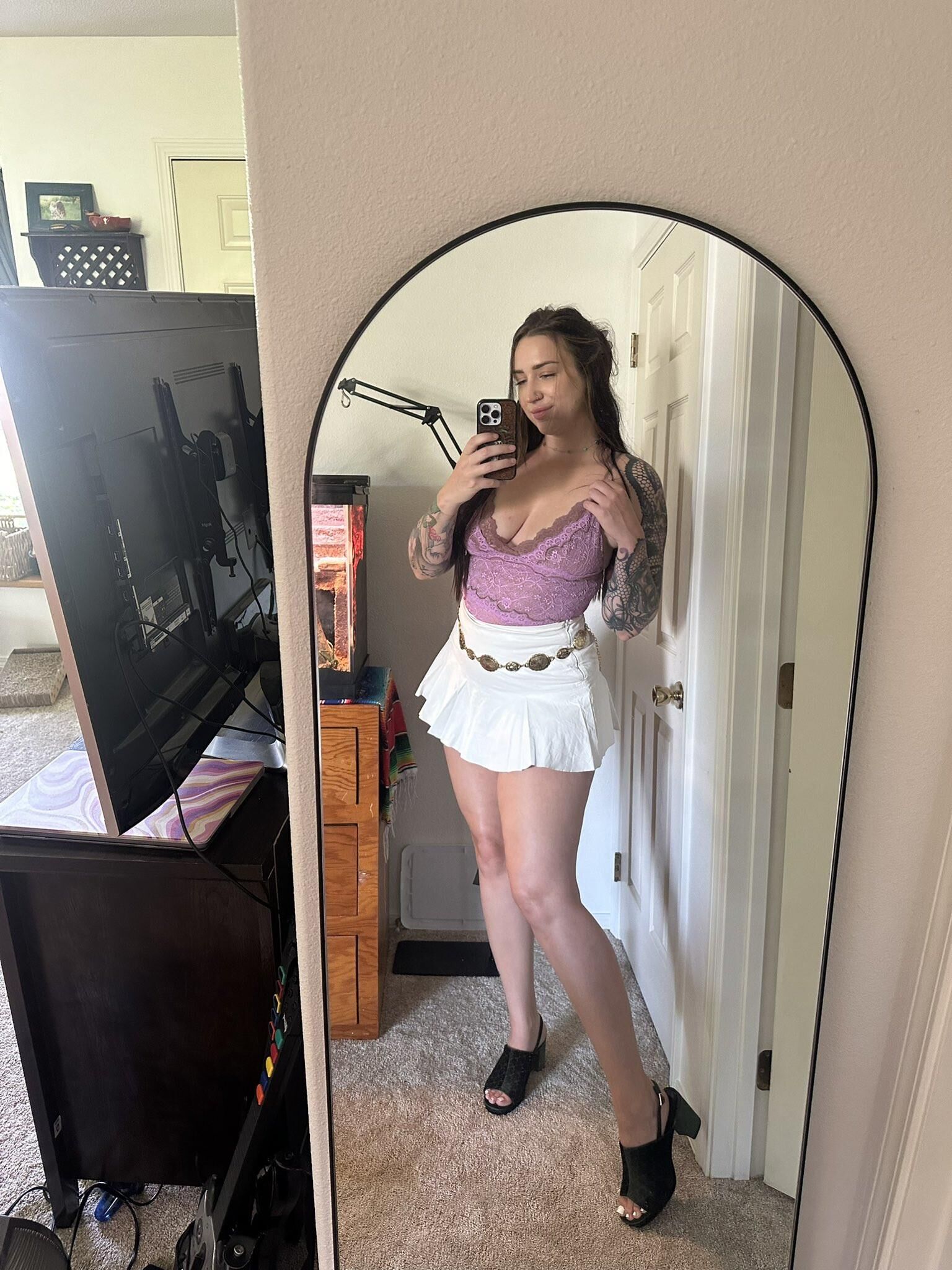 Hannah Big Ass kurvige Schönheit Brünette Mädchen gemischte heiße Aufnahmen