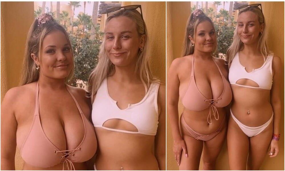 Don't be jealous of your friend's big boobs 