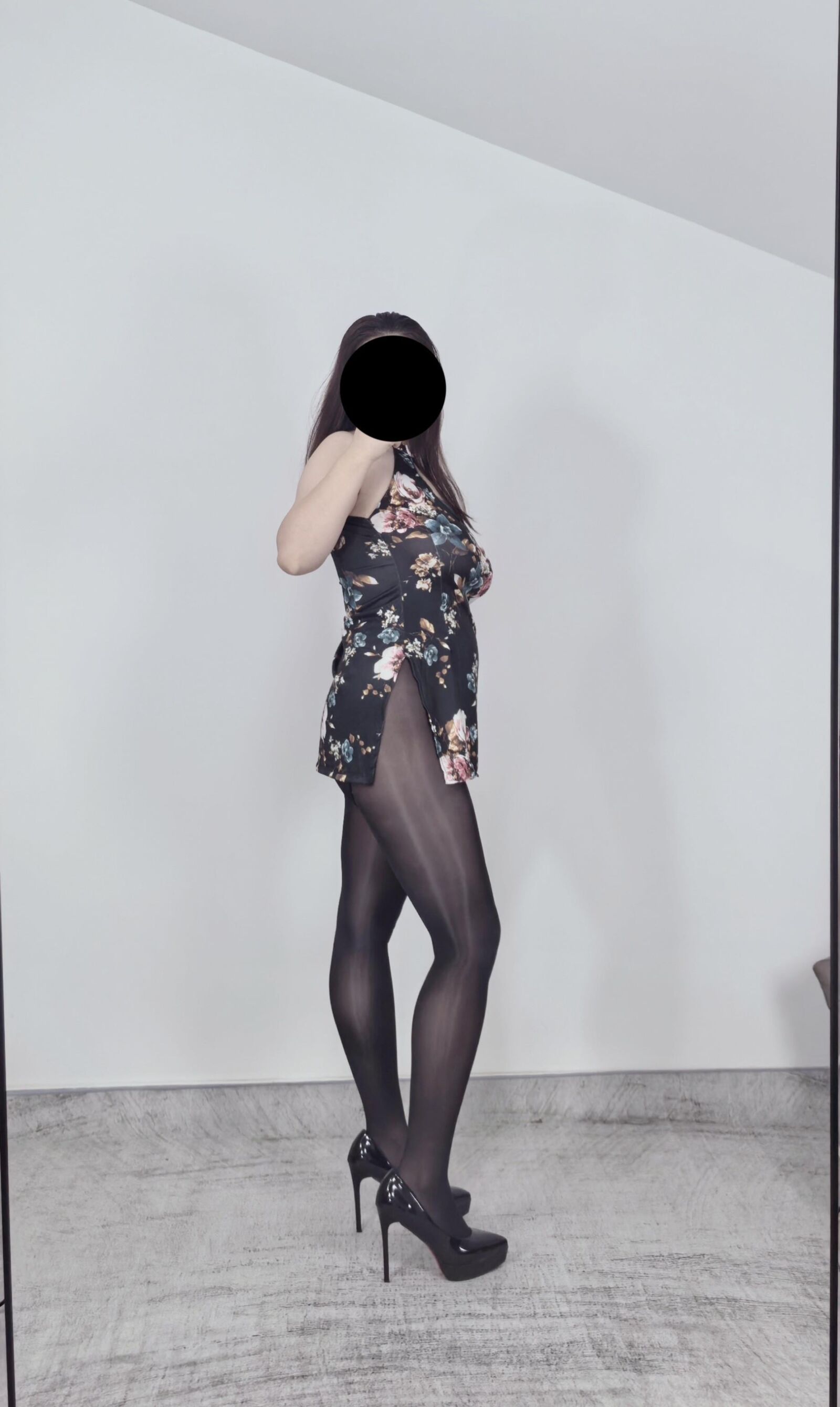 Selfie de ma femme obéissante