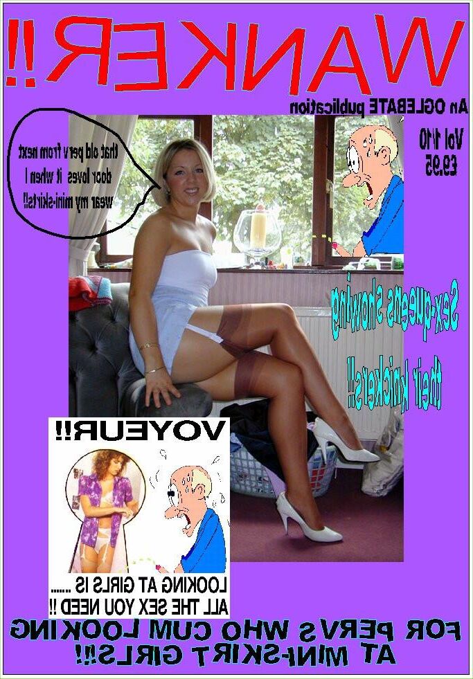Wanker's made up magazines 