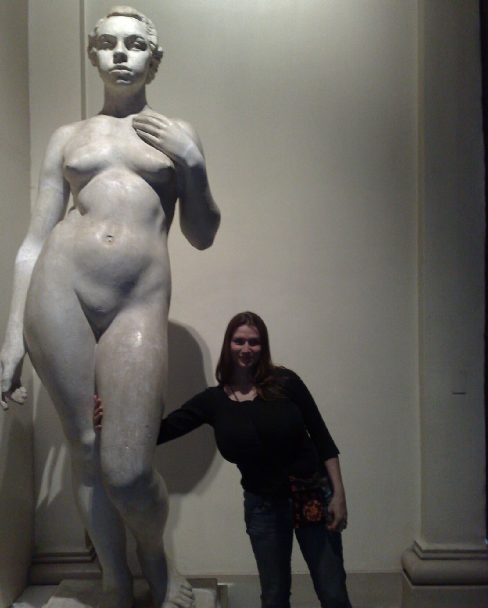 French Claire with massive boobs