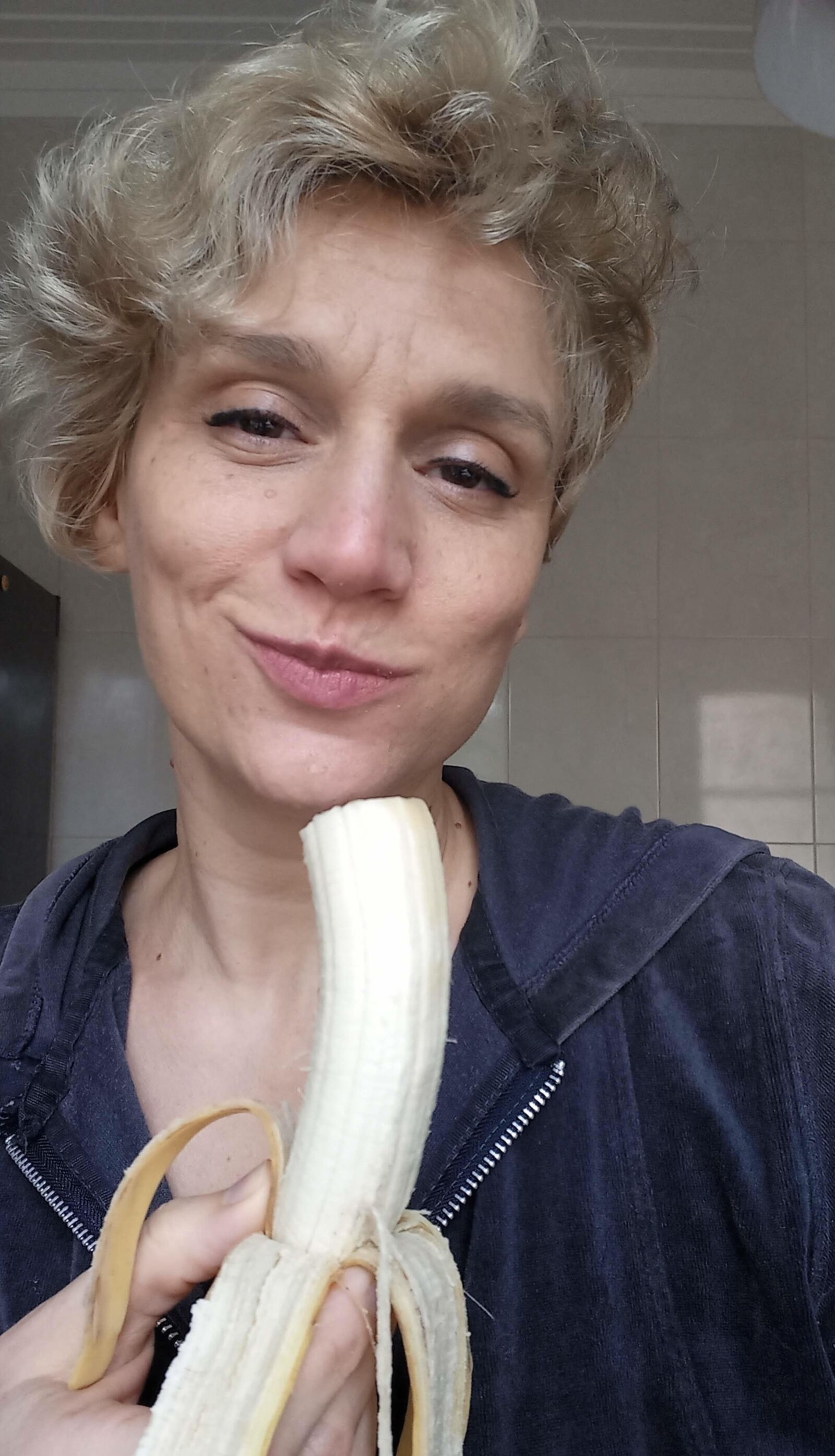 French Claire with massive boobs