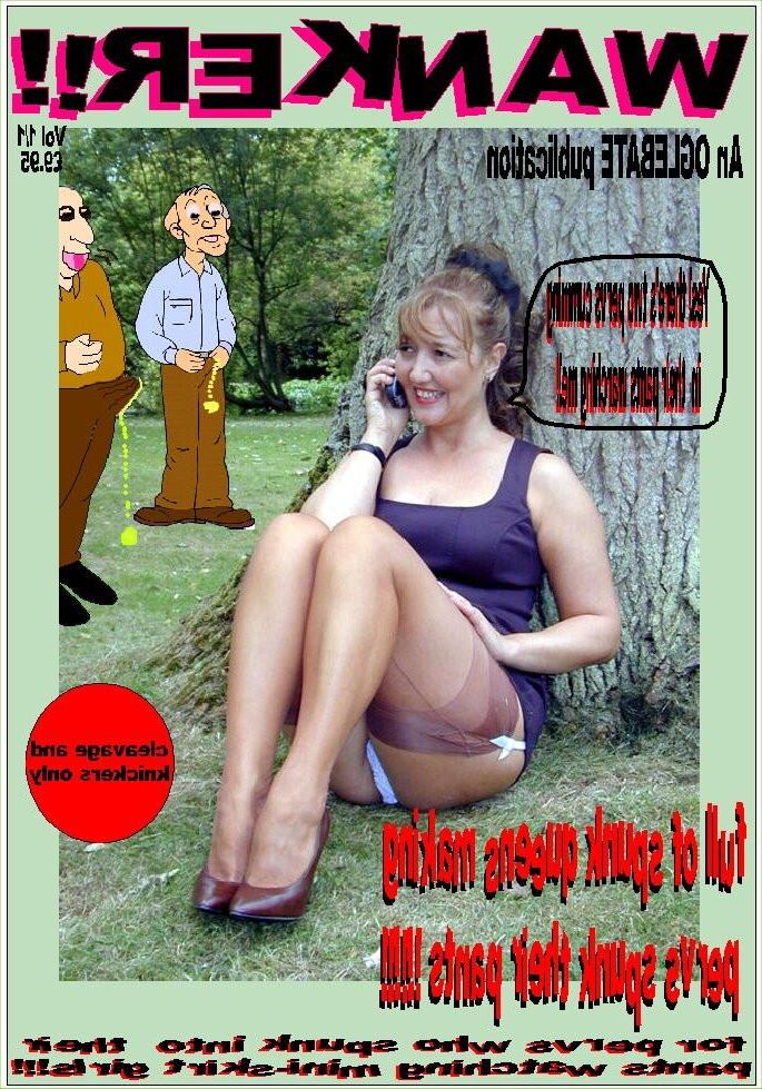 Wanker's made up magazines 