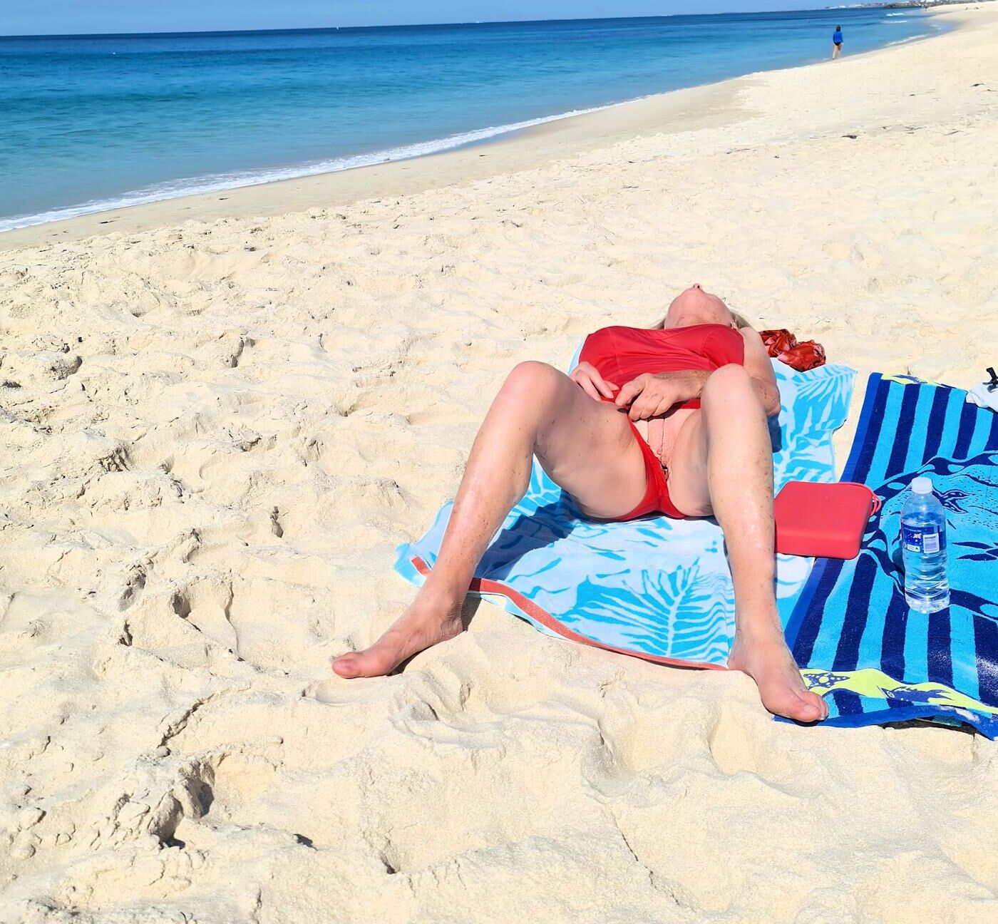 ❤ fue la encantadora dama di@ne😍adores the Beach❤️!