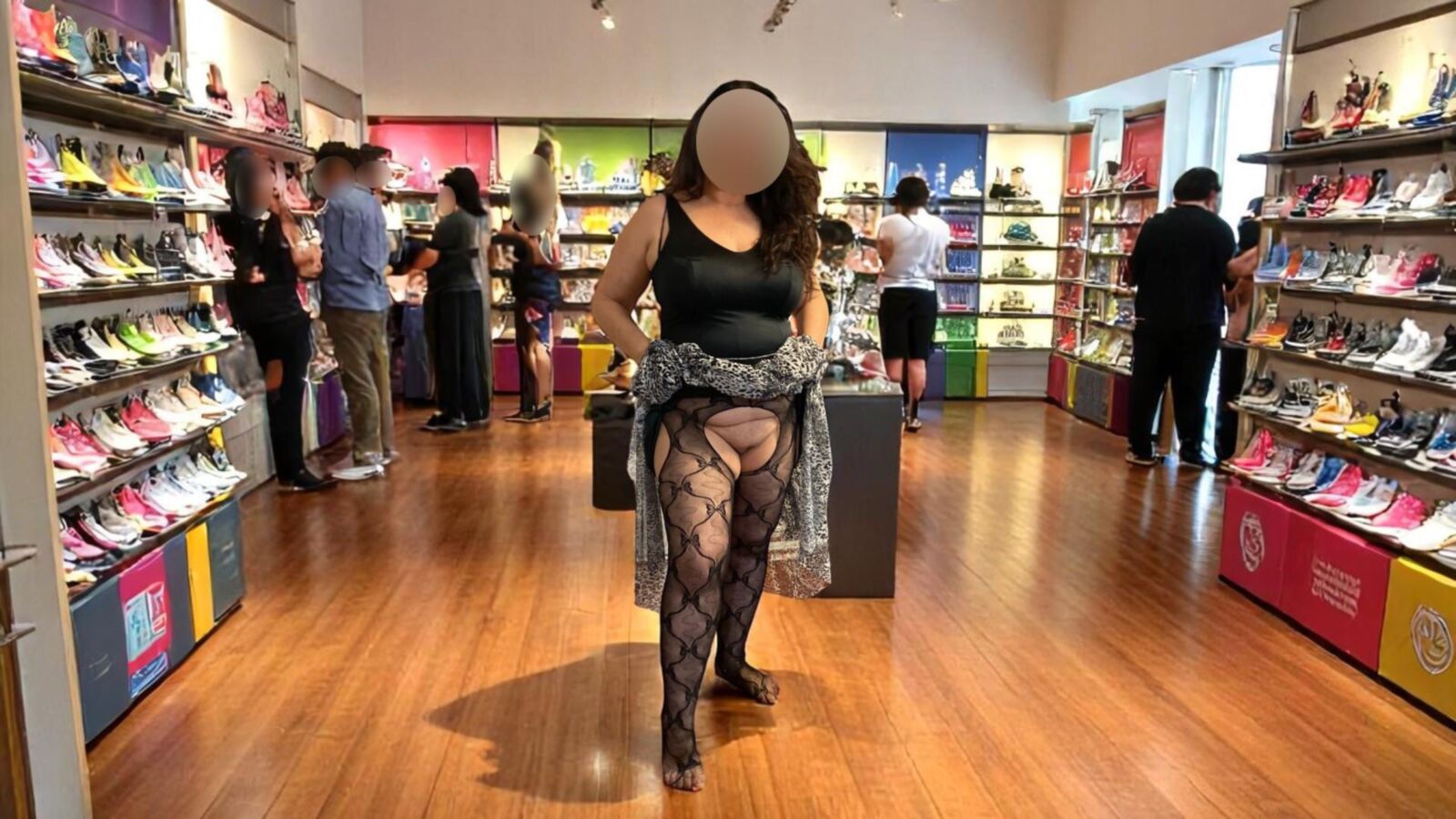 : Meu slutlove na loja de calçados