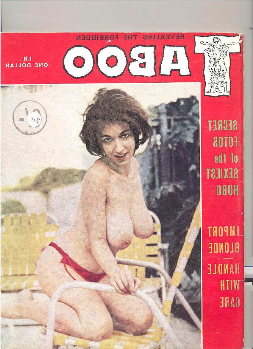 A coleção de revistas Baregirl de um pervertido