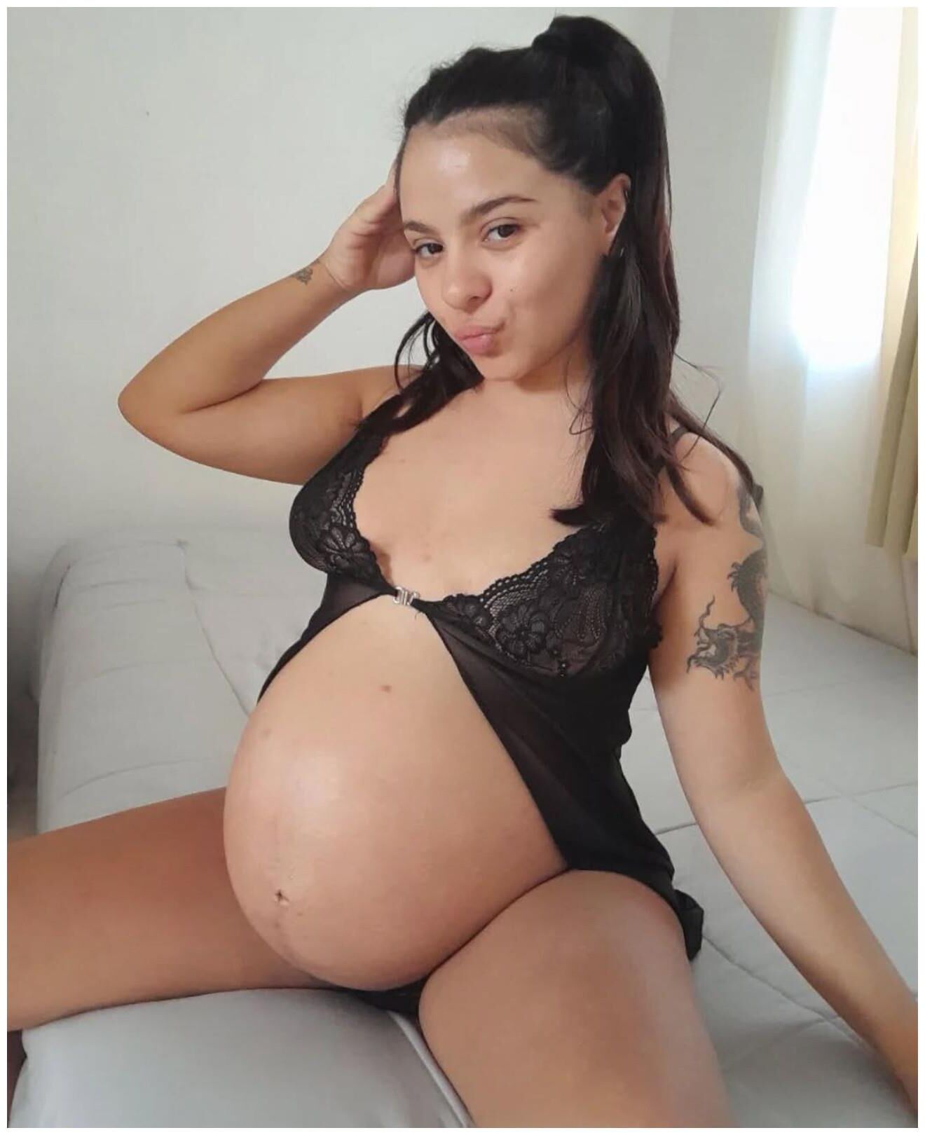 Leckere Preggo -Amateure
