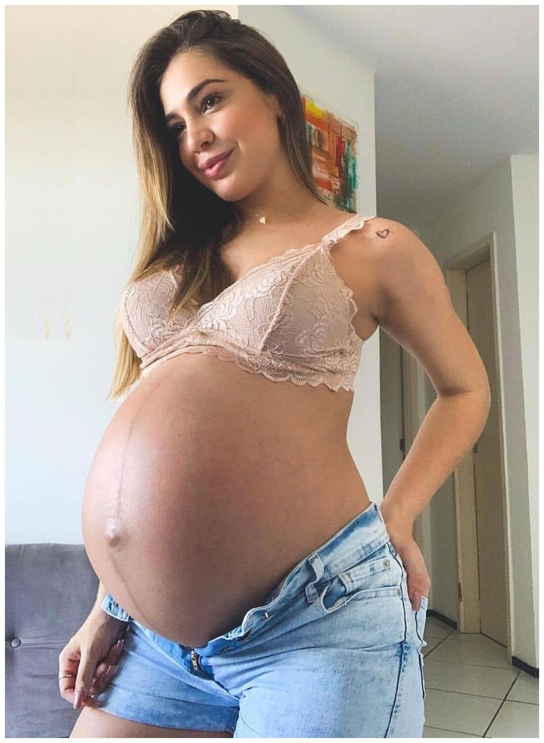 Leckere Preggo -Amateure