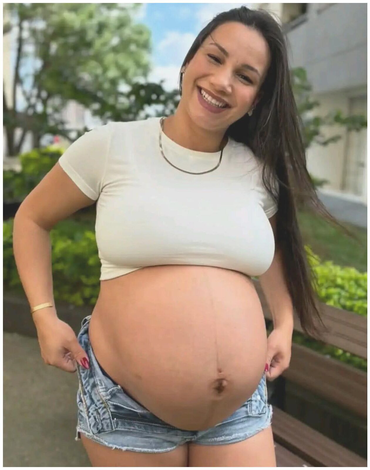 Leckere Preggo -Amateure