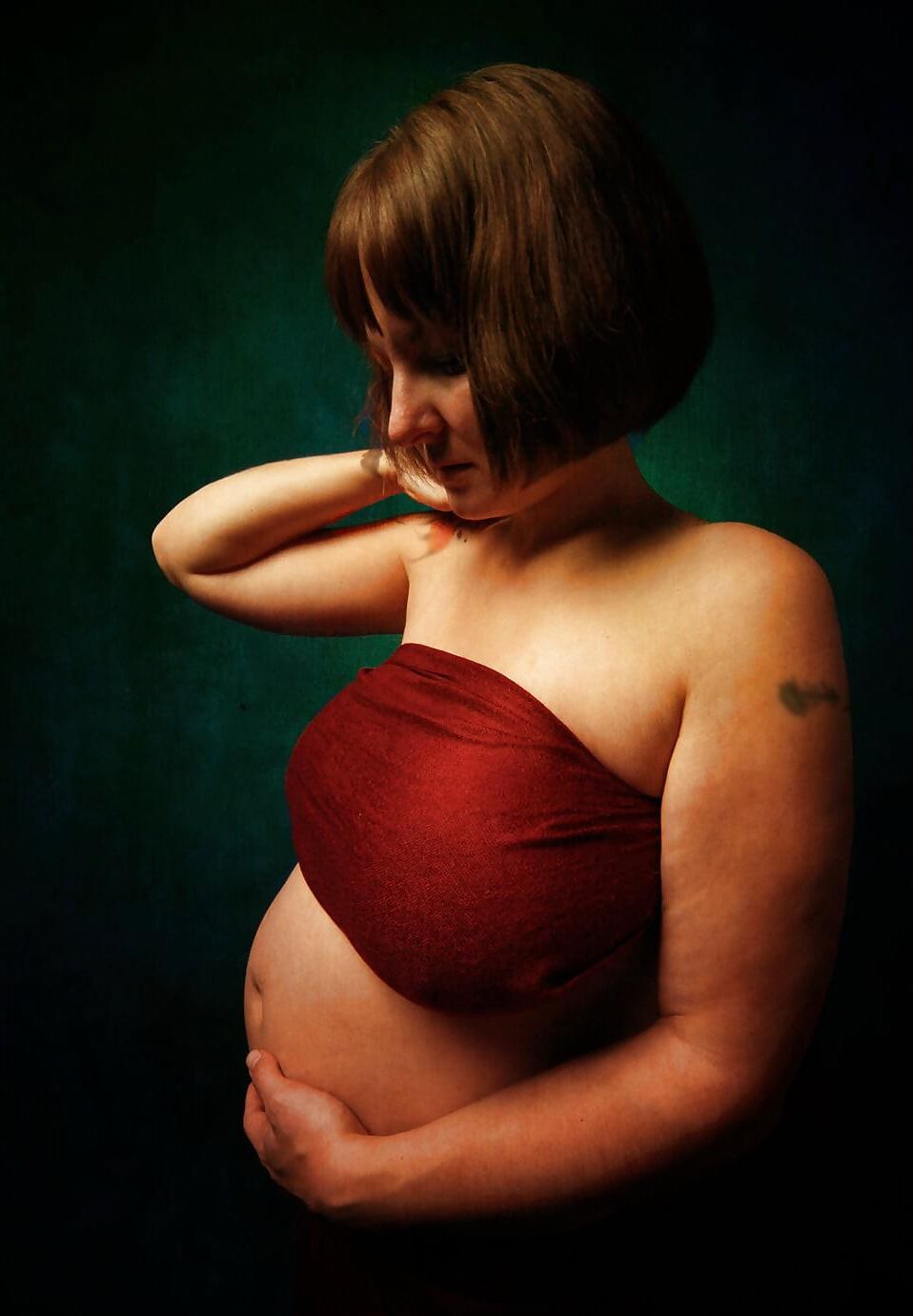 Art pics of fantastic bigtits model some pregnat