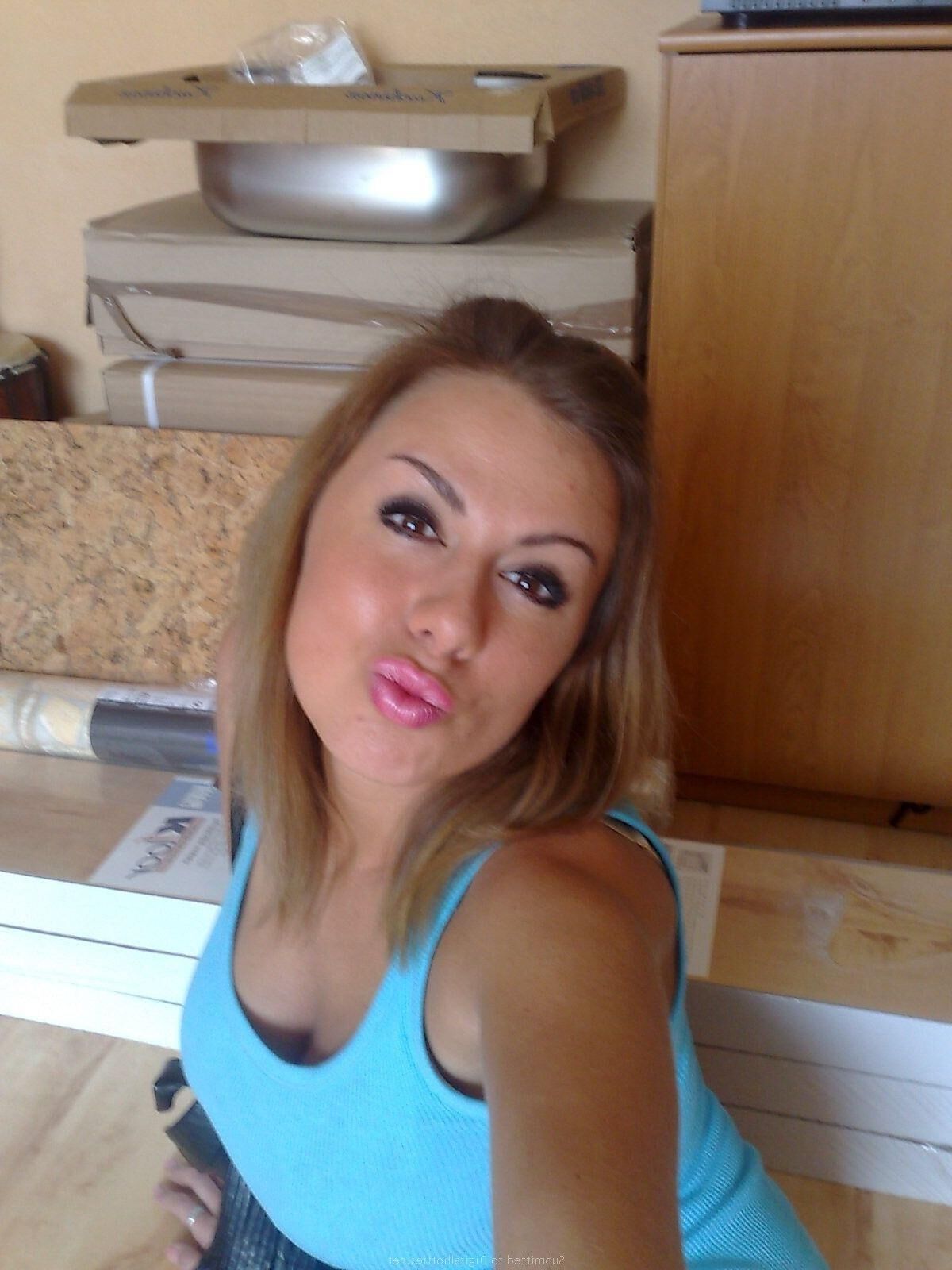 Polnisch vollbusige Blondine