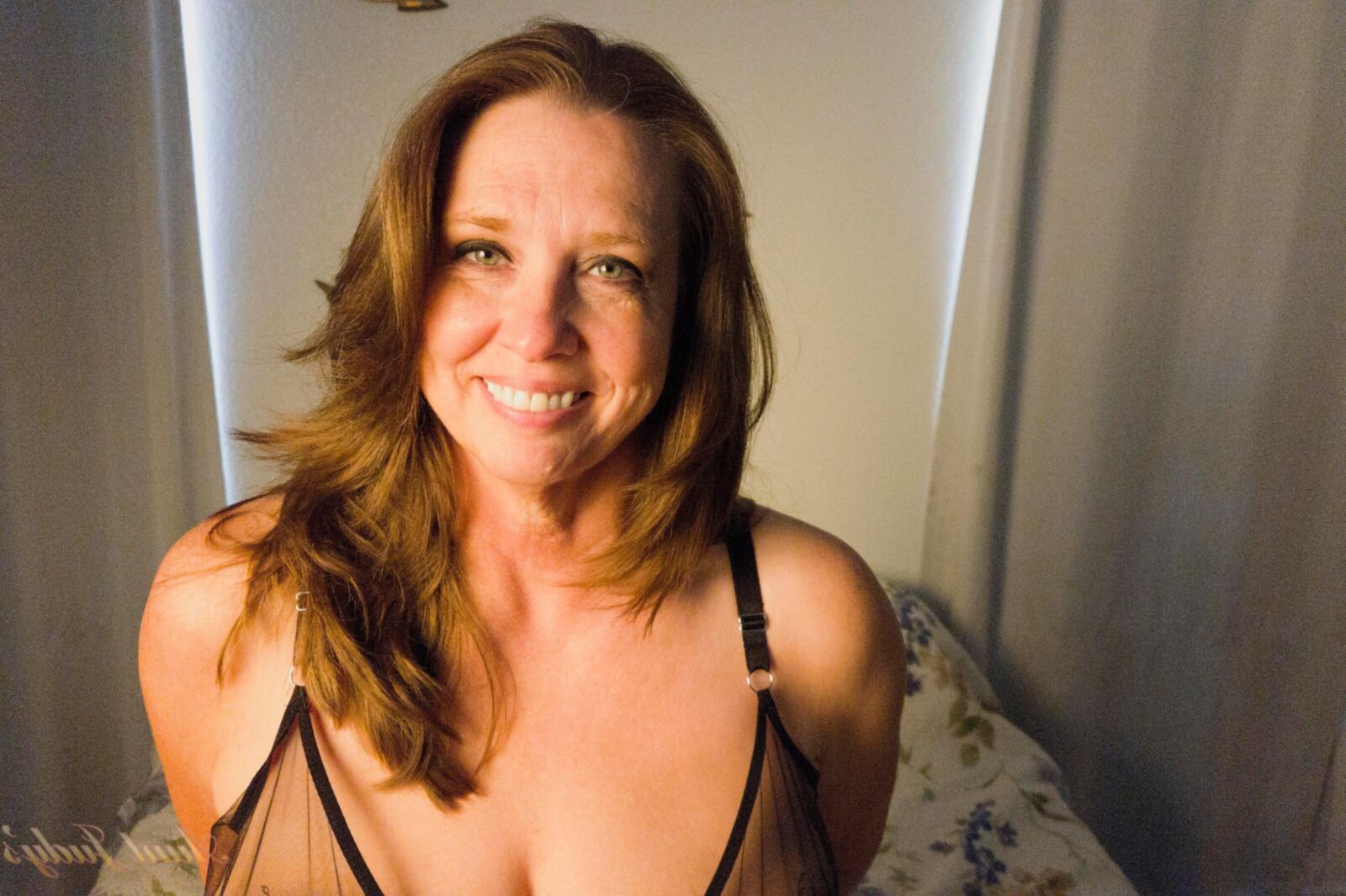. Autumn. Voluptuous older woman sucks and fucks