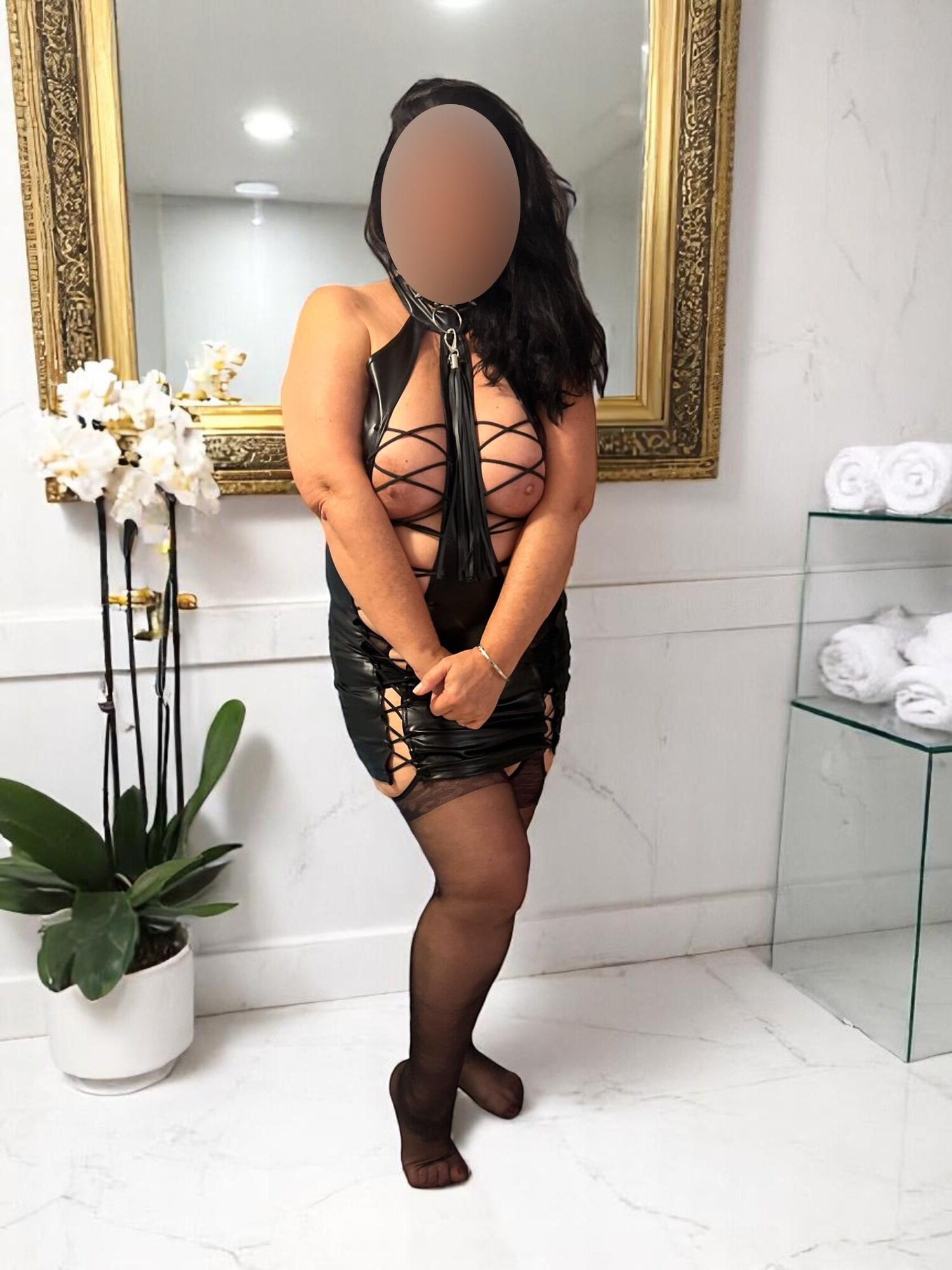  : My SlutLove in bathroom
