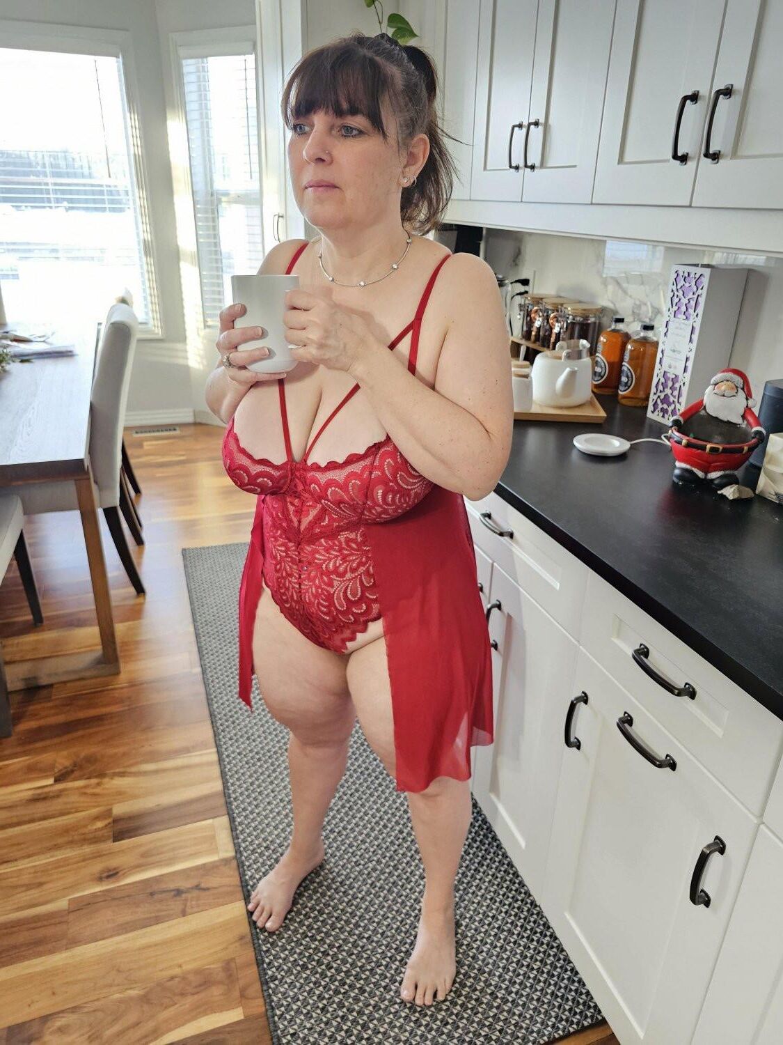 巨乳のぽっちゃりホットワイフベス
