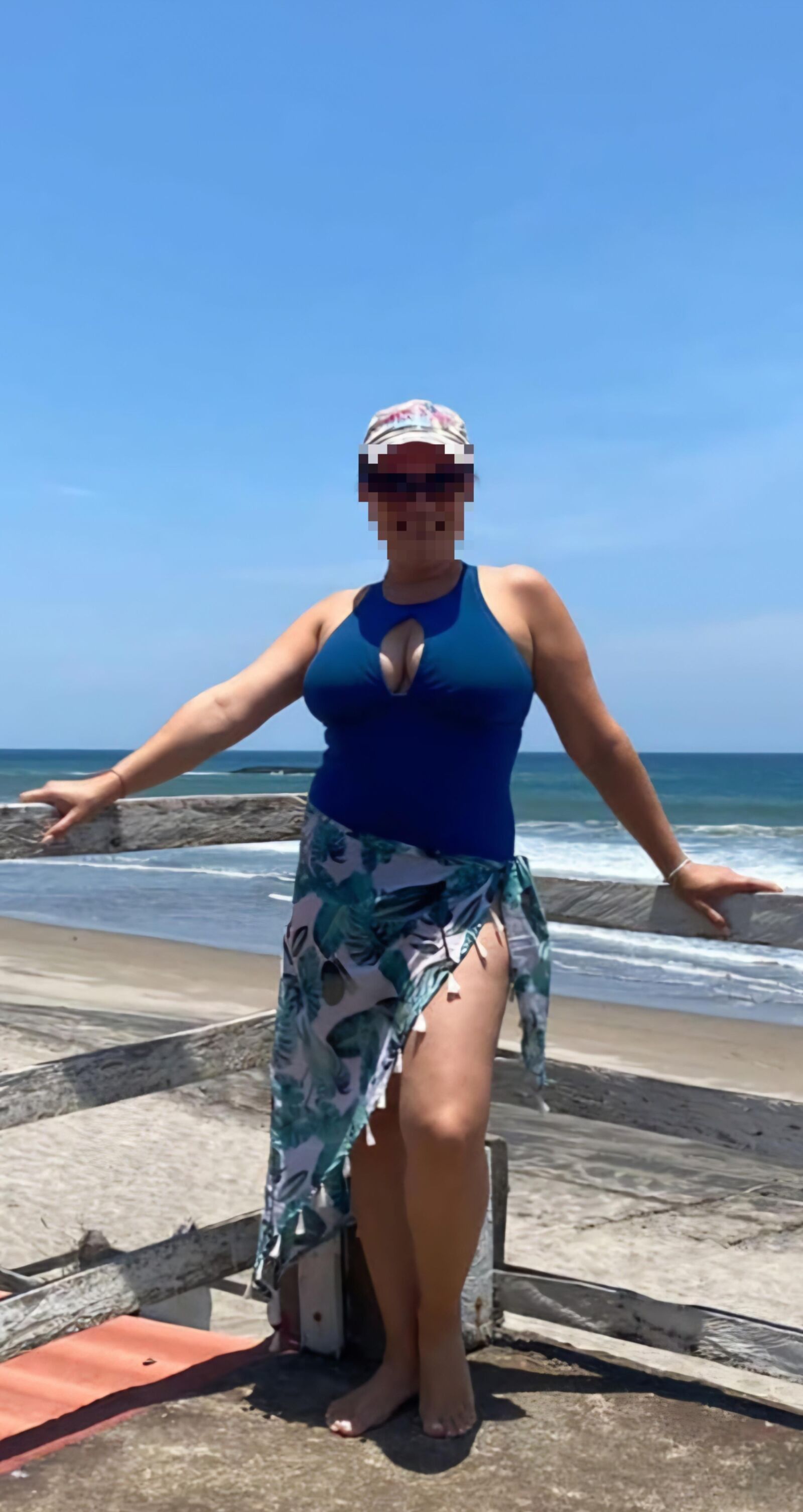 Maduro em traje de banho