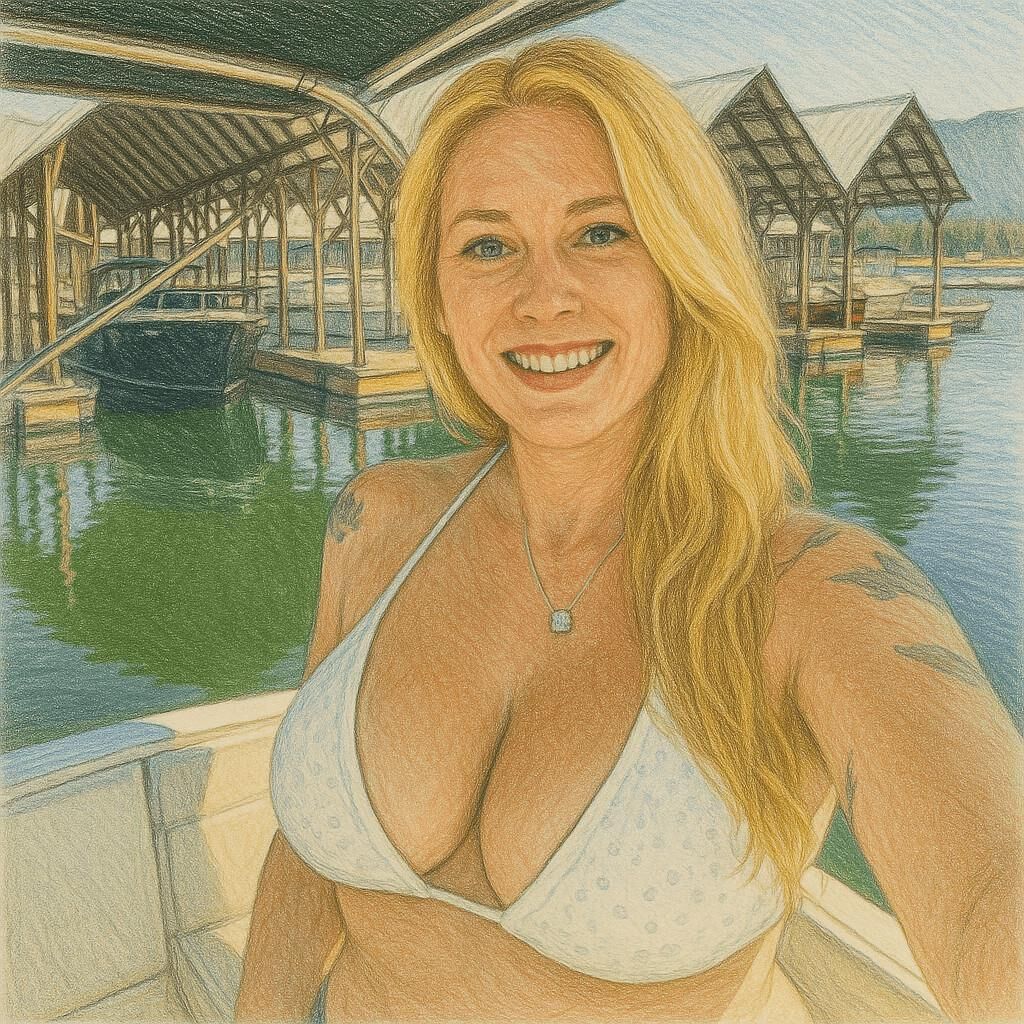 Illustrationen von vollbusigen Tops