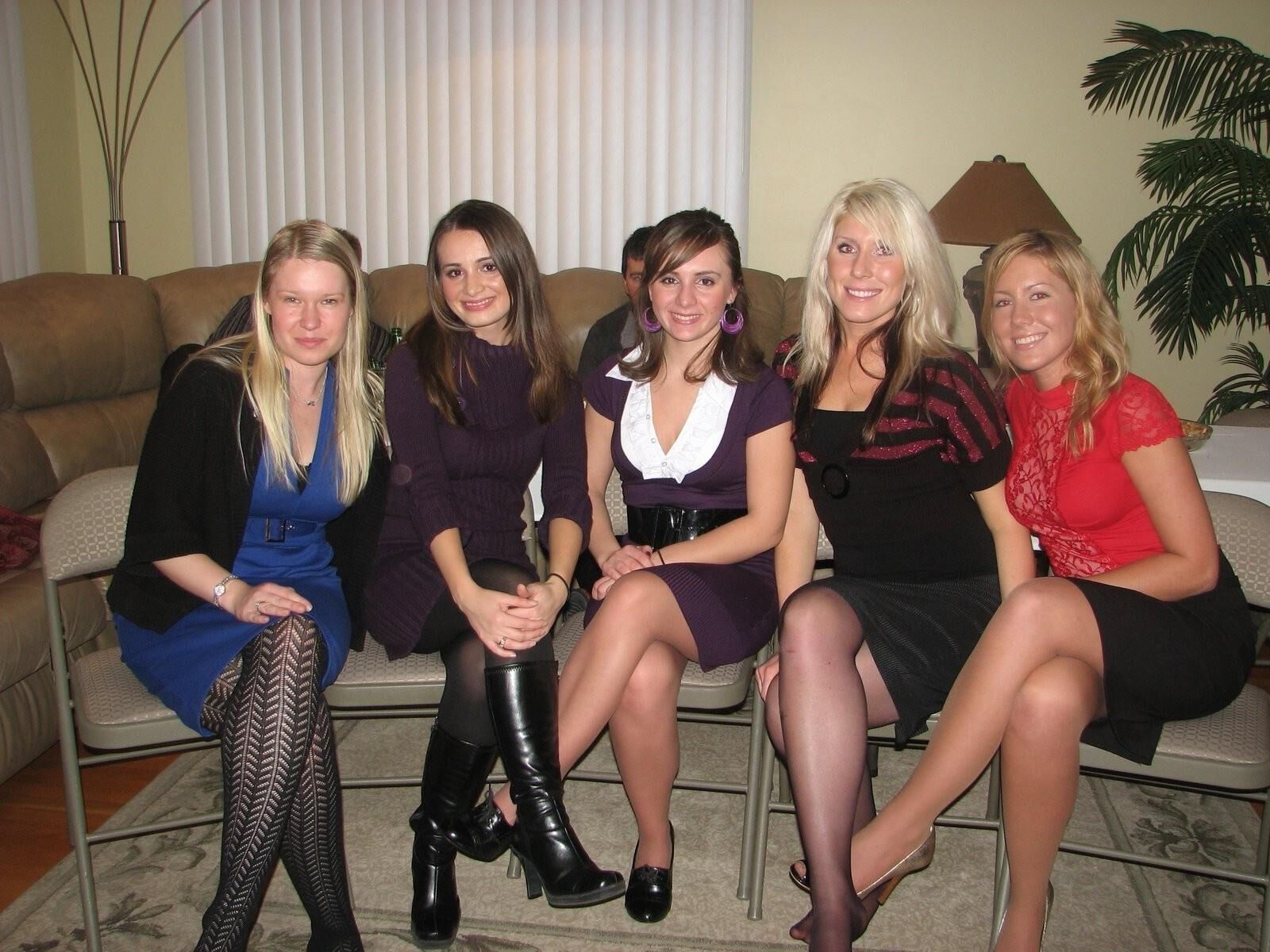 Gruppen von Frauen