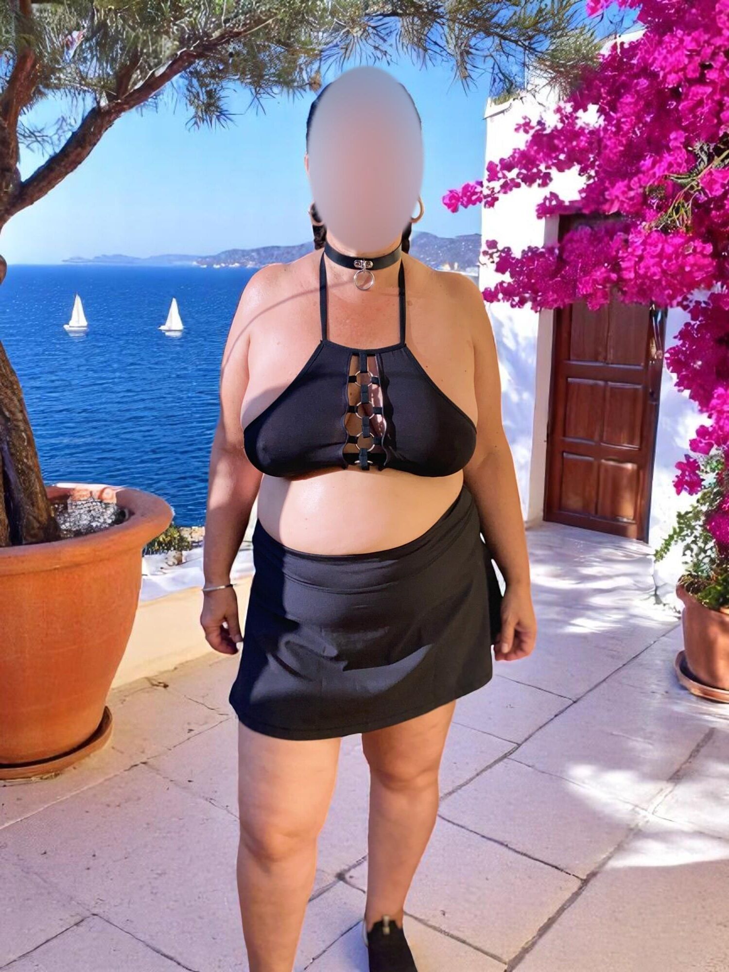  : My SlutLove flashing outdoor 