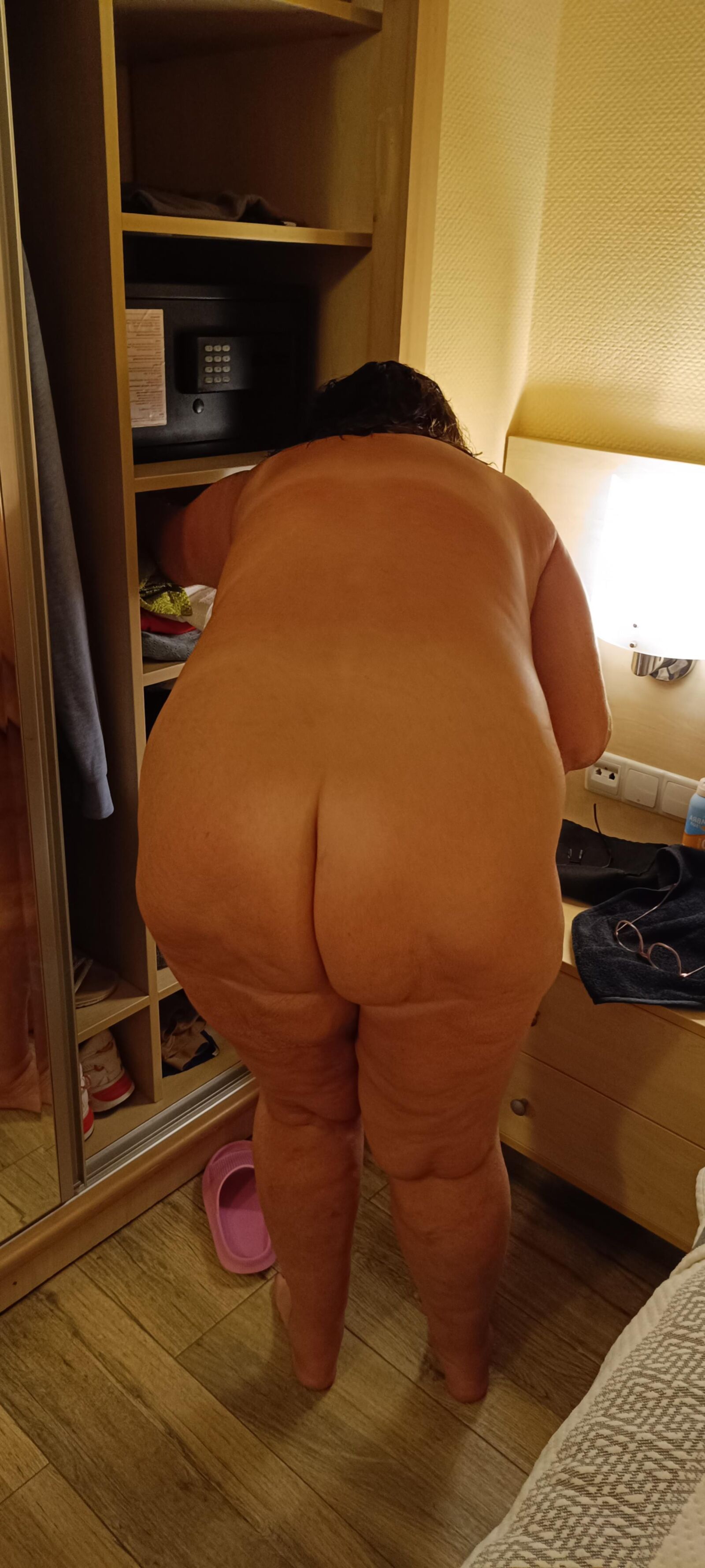 My wife unaware