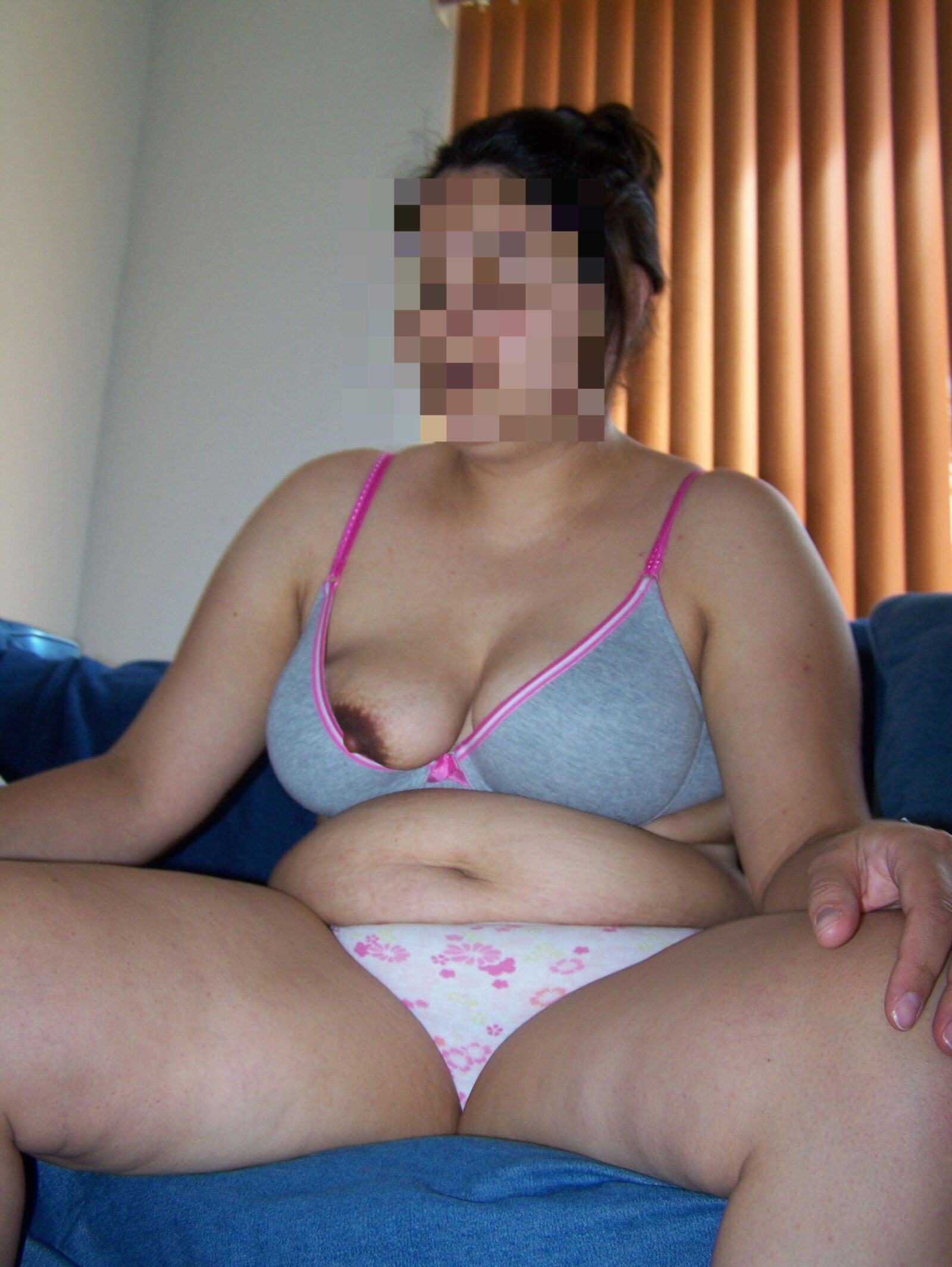 Hairy Pussy and Fat Tits