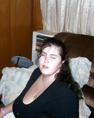 ホットブルネットBBW
