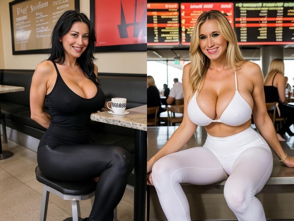 DDD Kimmy Shupe et Kata Tvauri Arrving à l'aéroport de Sacramento