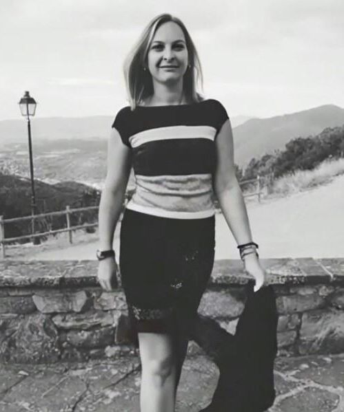 Alba López posando sexy