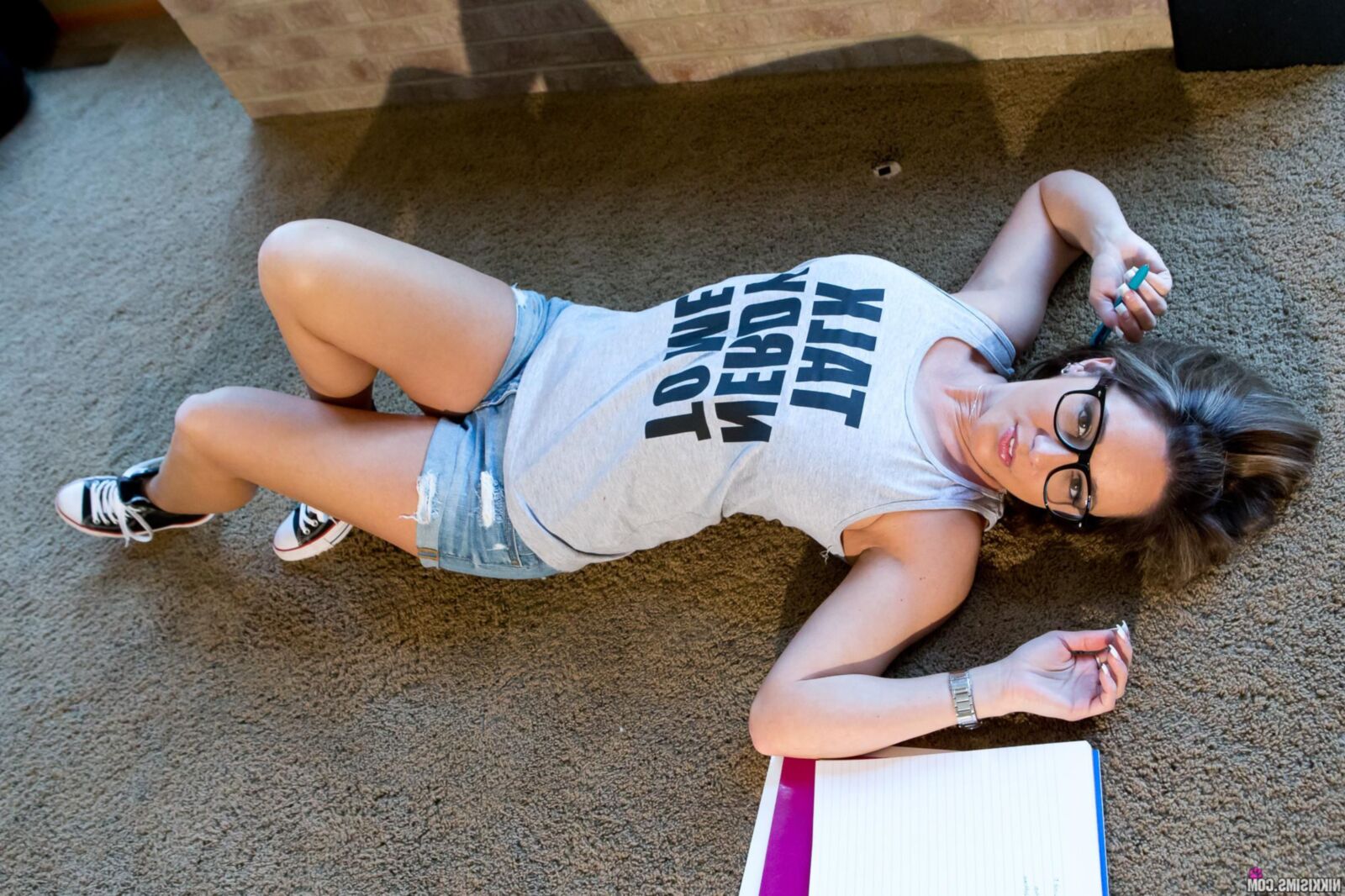 Nikki Sims reden nerdy