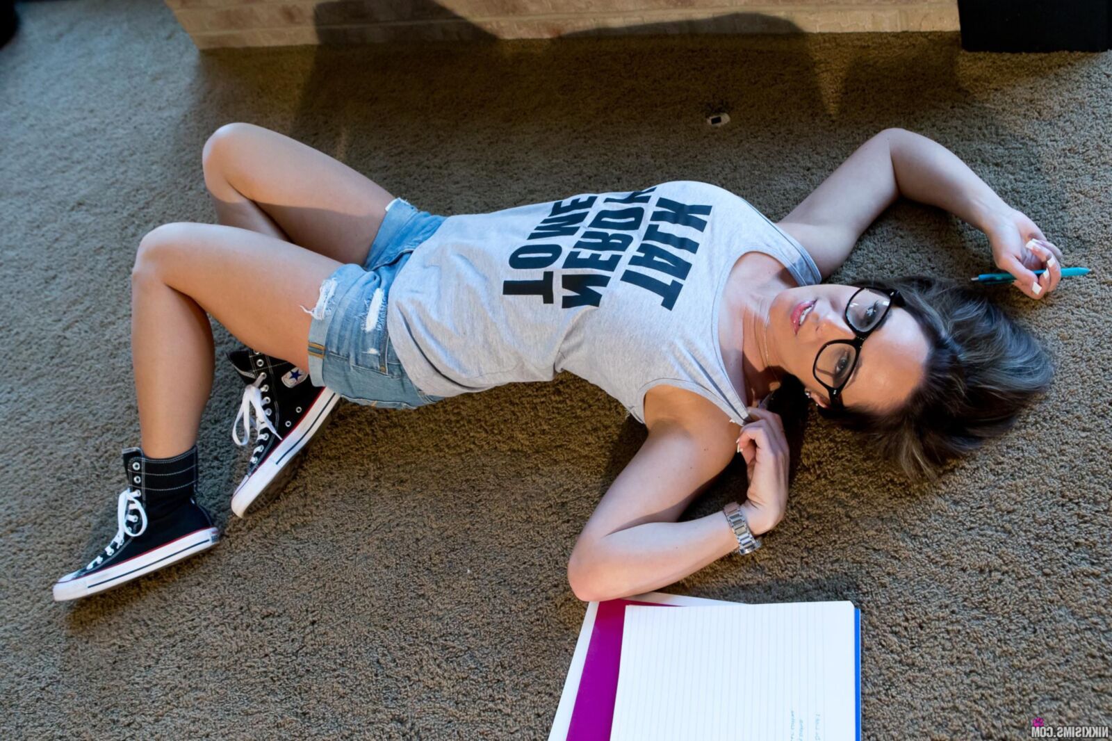 Nikki Sims reden nerdy