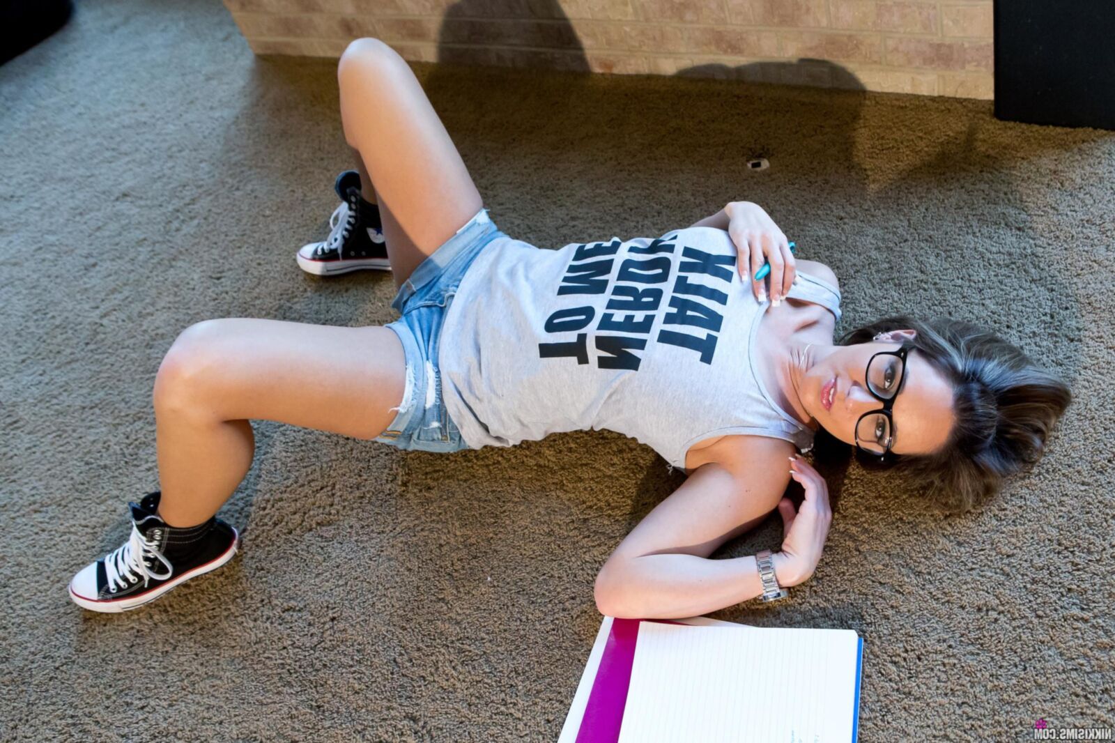 Nikki Sims reden nerdy