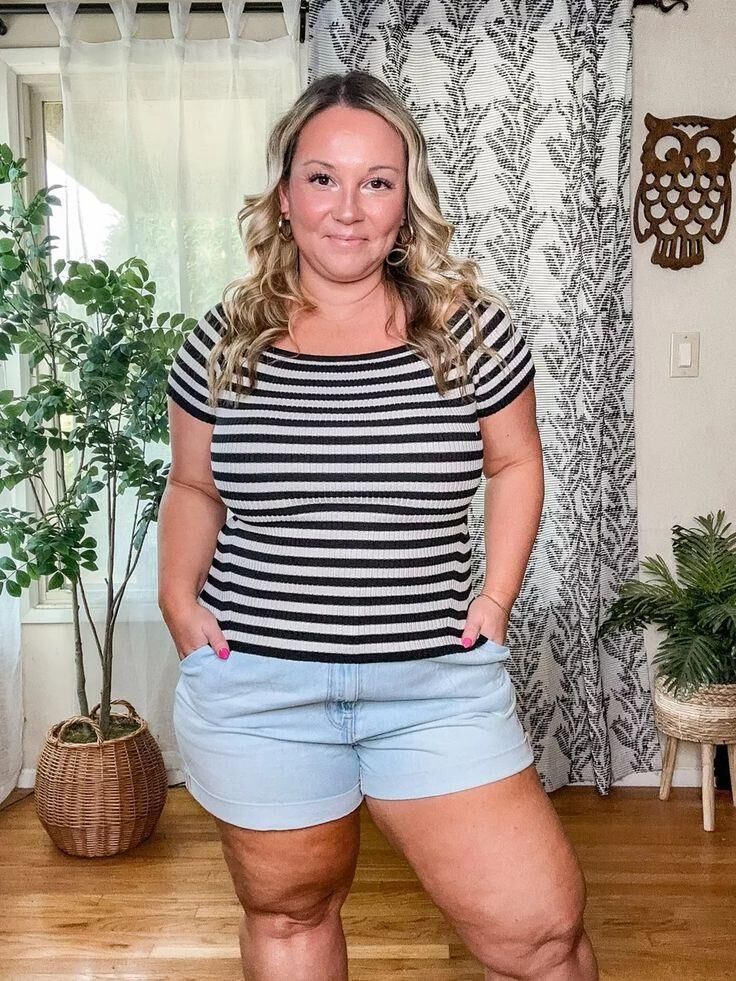 P interest In Beauty Focus on Blonde Milf Pawg Model