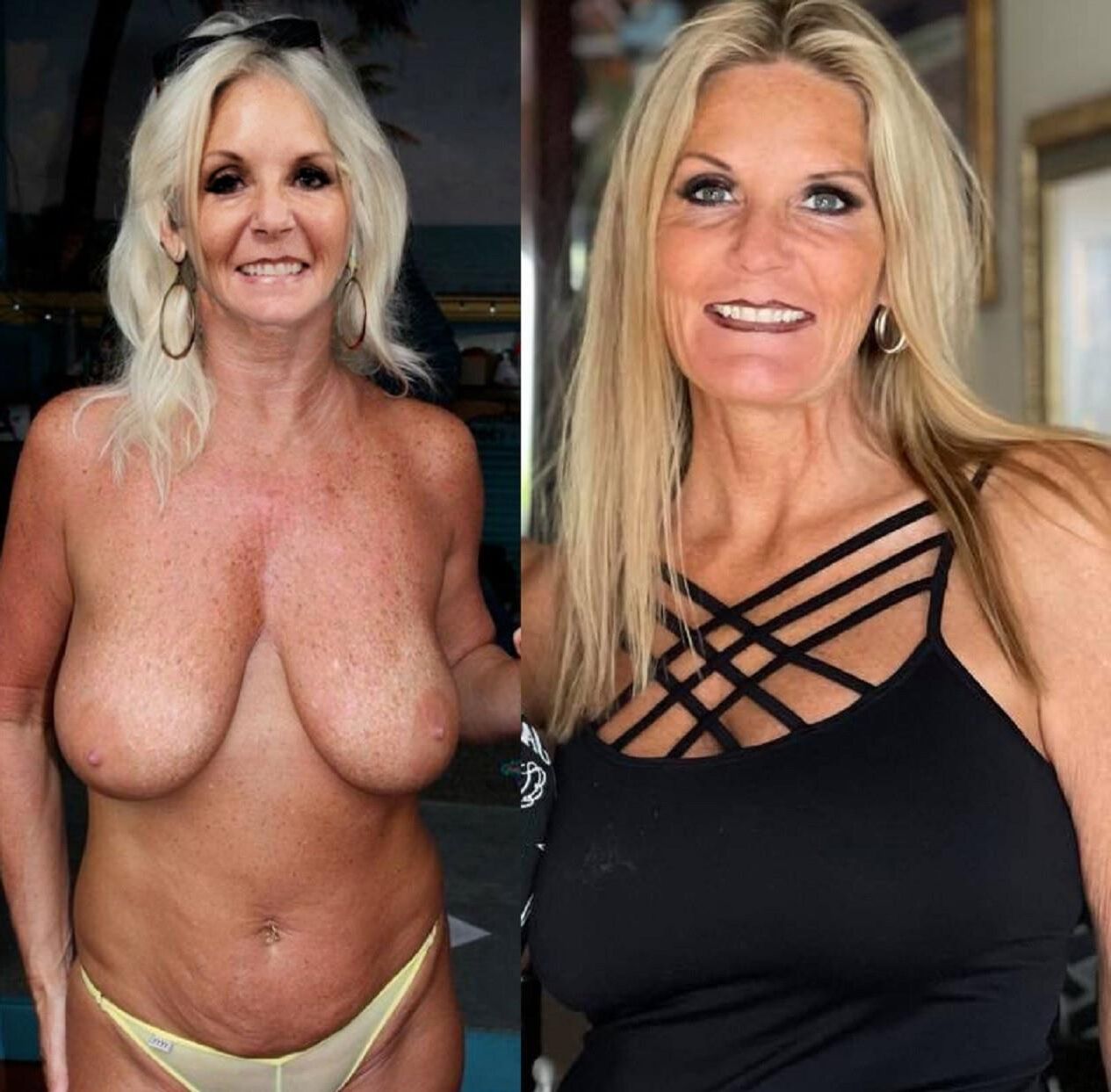 Alter MILFS -Kleidung aus aus