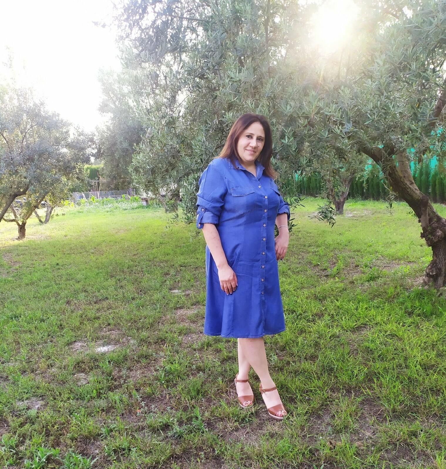 vestido de botón