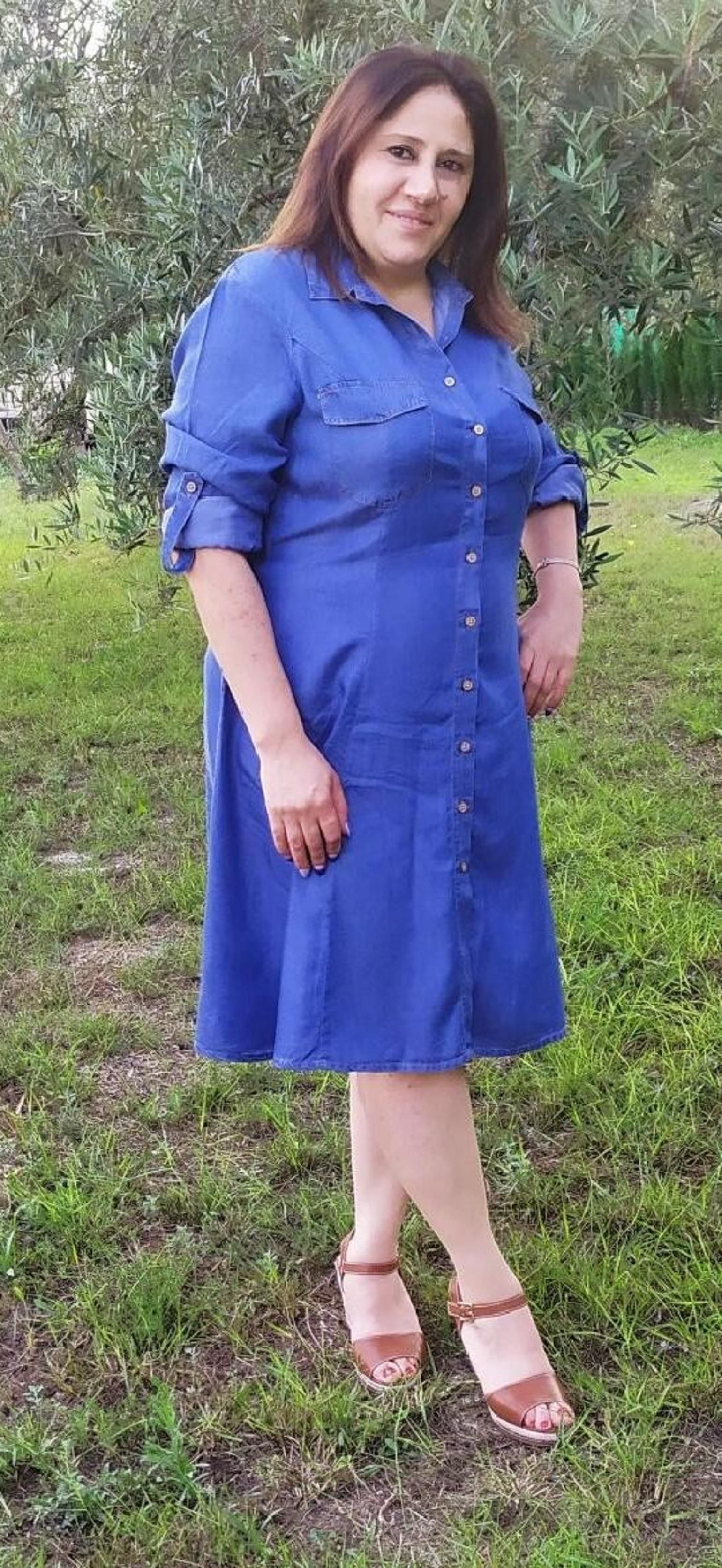 vestido de botón