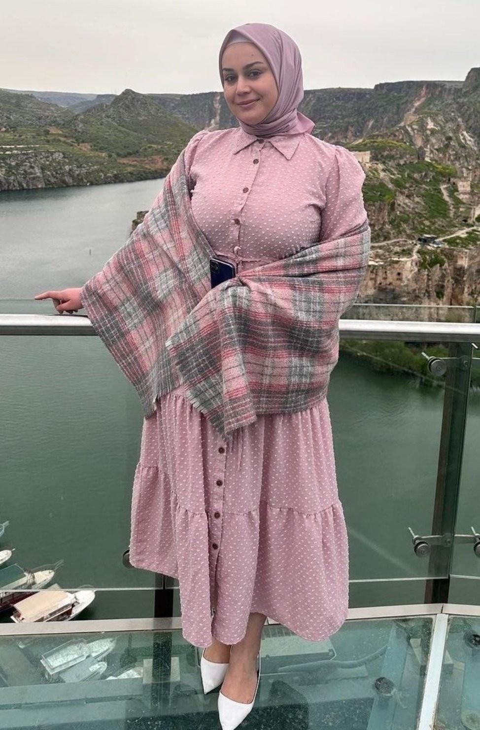 vestido de botón