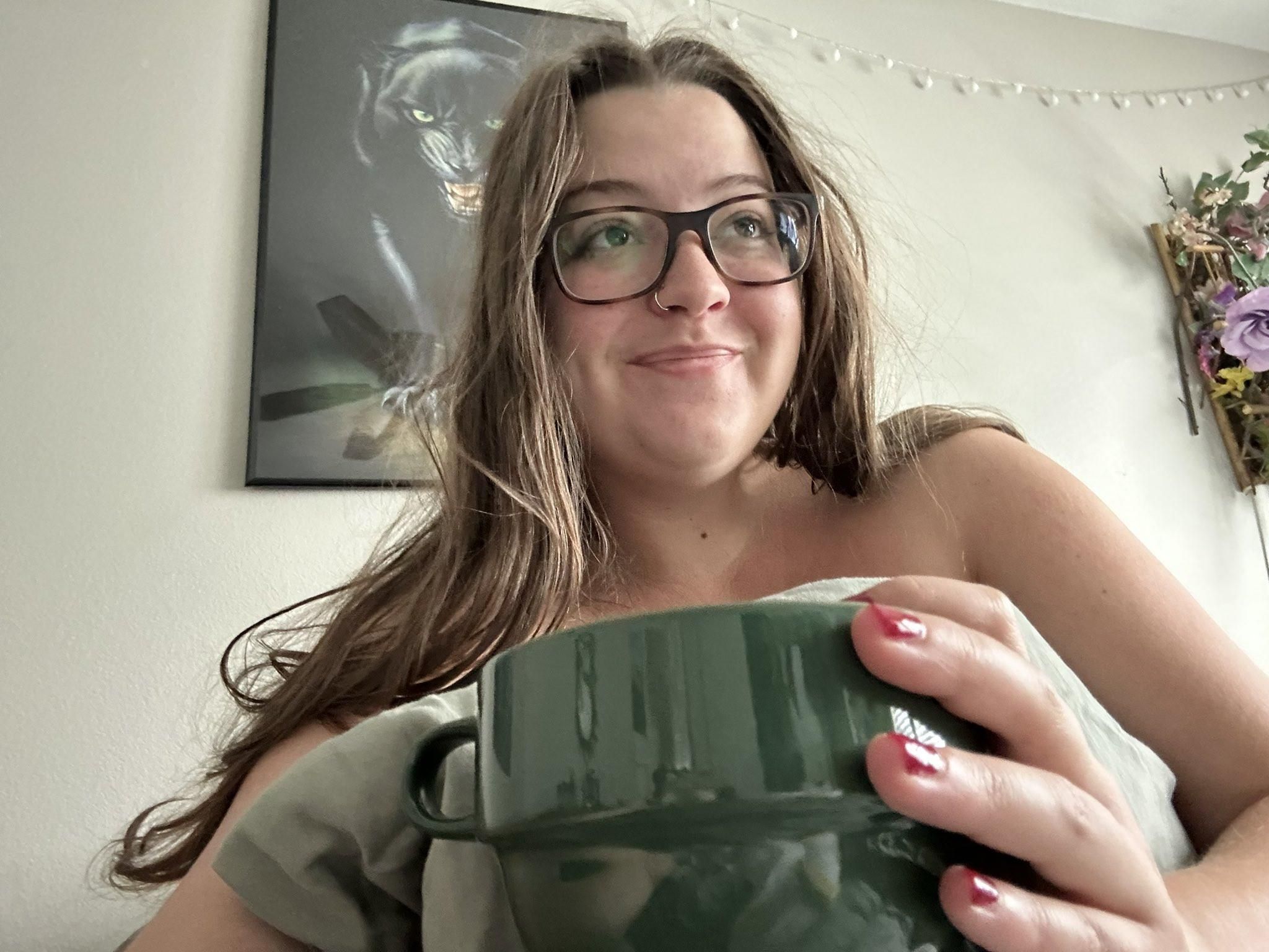 Kari Big Butt Big Tits Brunette BBW with Glasses Mixed Hot Shots