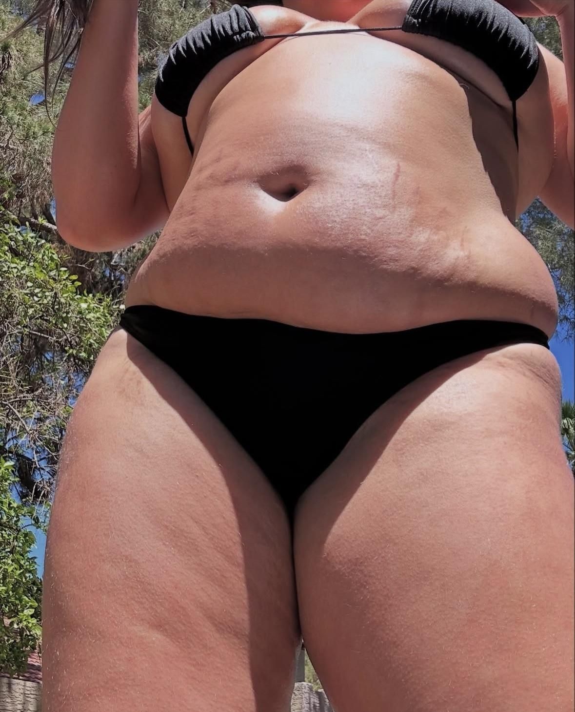 Kari Big Butt Big Tits Brunette BBW with Glasses Mixed Hot Shots