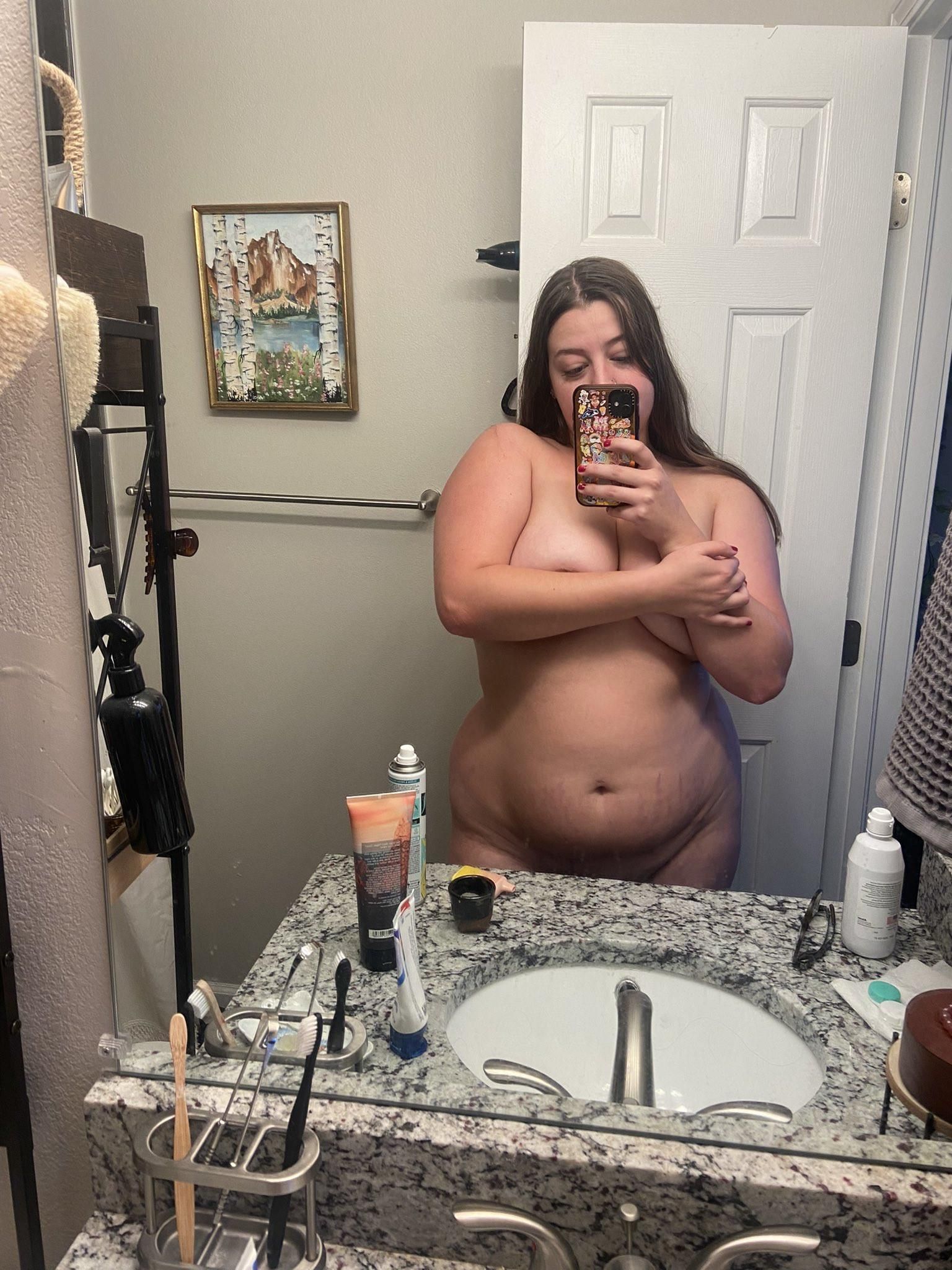 Kari Big Butt Big Tits Brunette BBW with Glasses Mixed Hot Shots