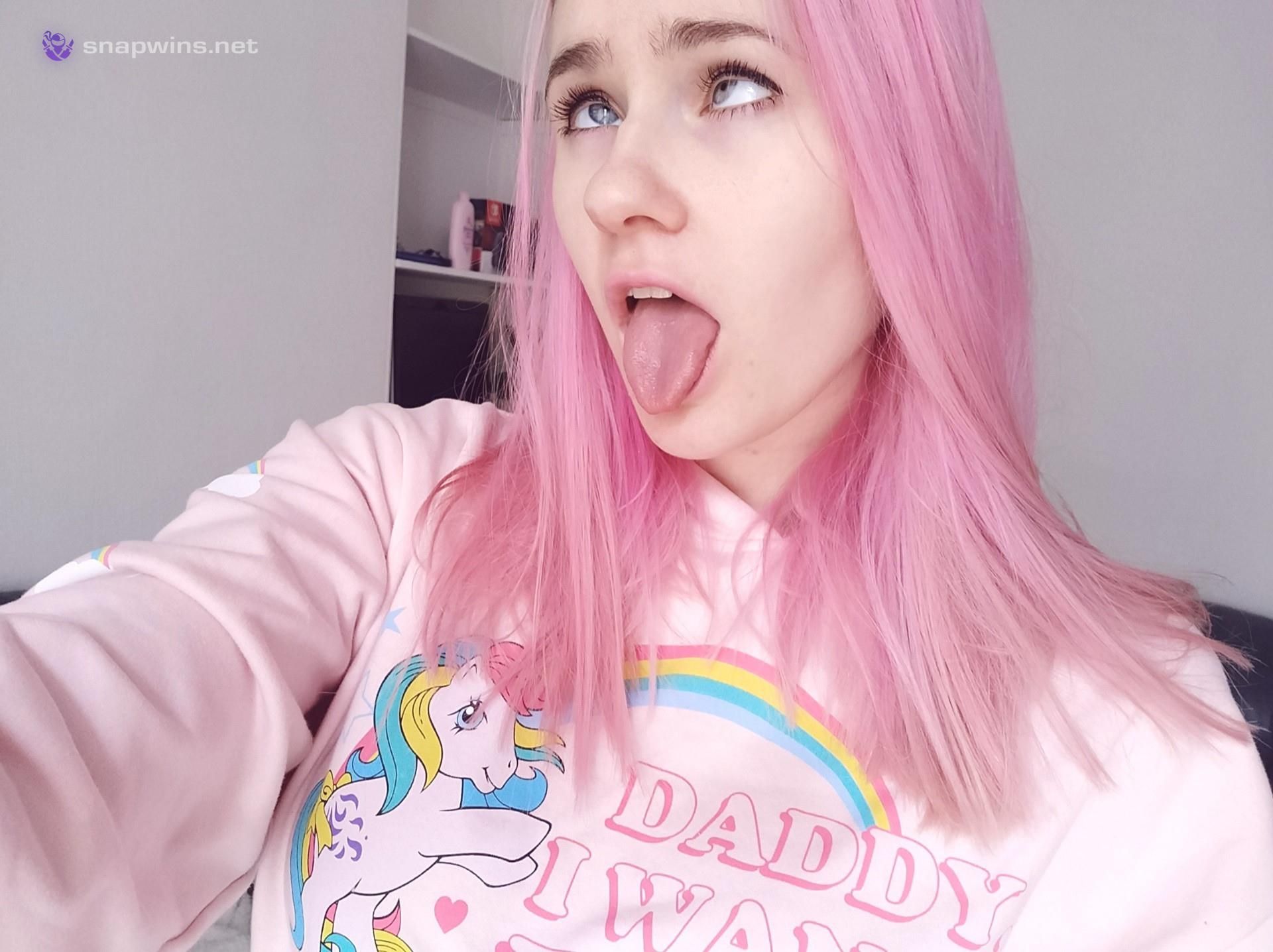 Beste echte Ahegao!