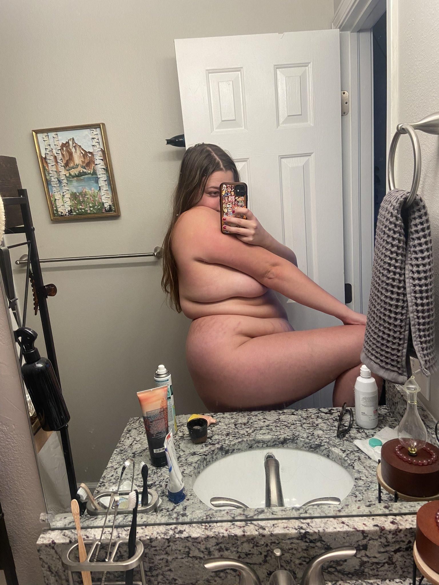 Kari Big Butt Big Tits Brunette BBW with Glasses Mixed Hot Shots