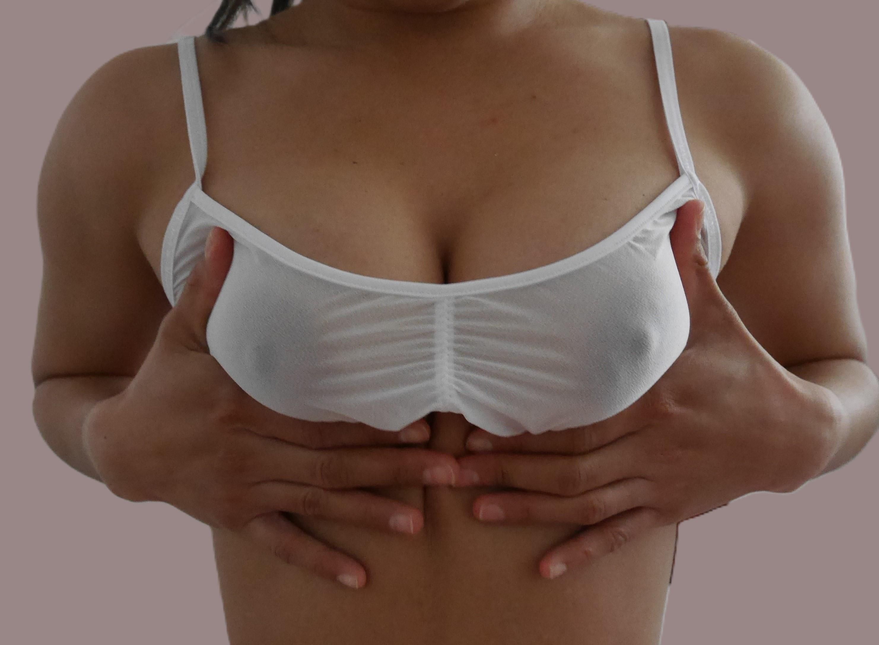 wonderful tits of my wife