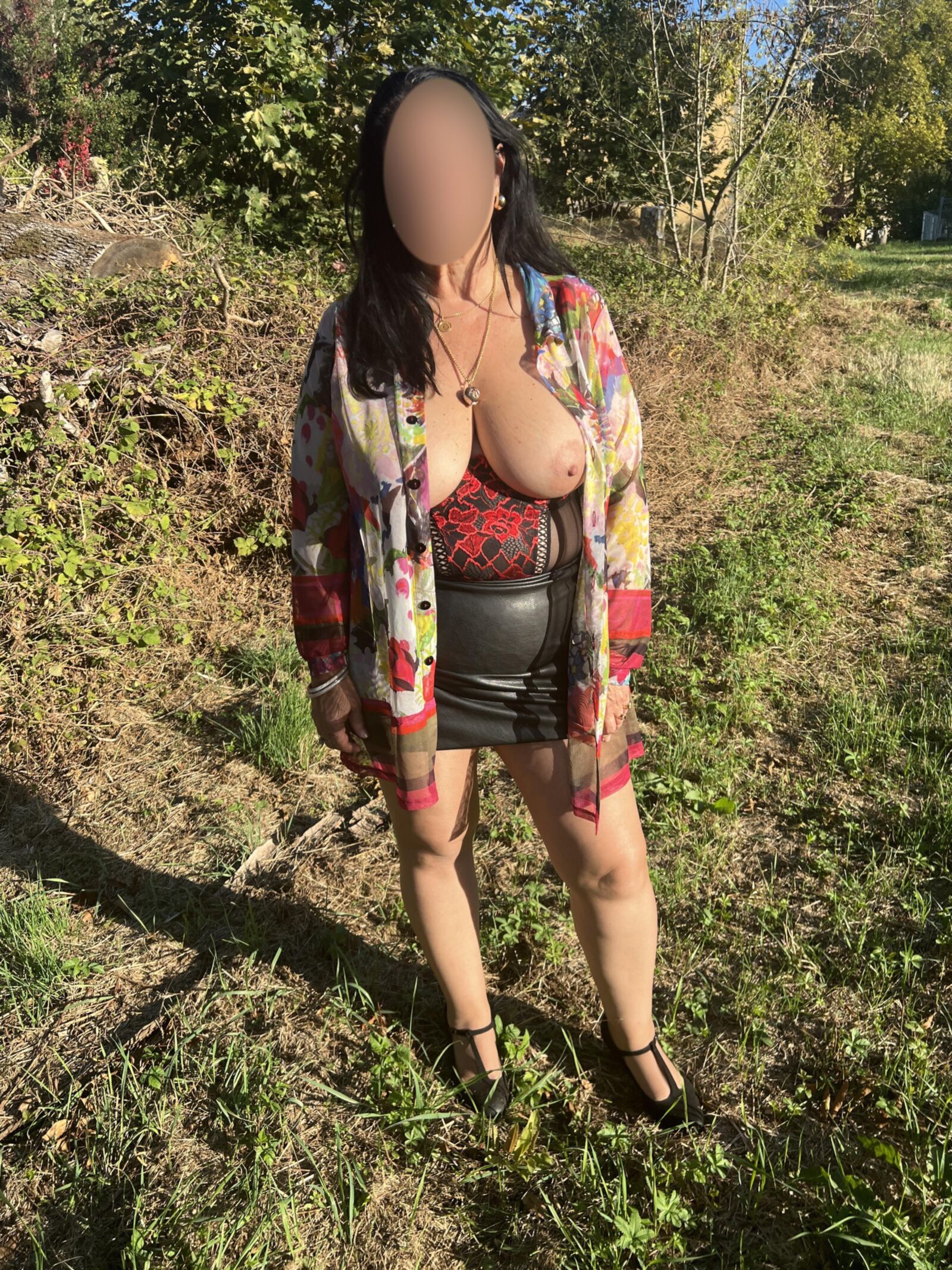  : My SlutLove flashing Outdoor 