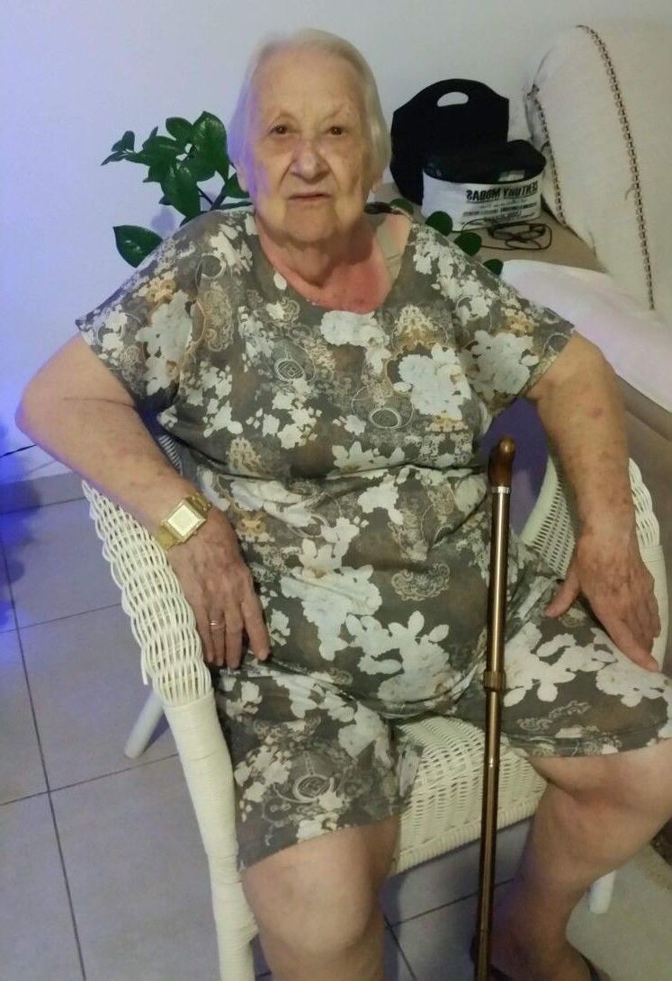 Can you help an old gal out?(grandma needs her cookie licked)