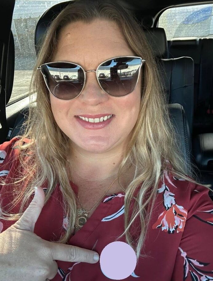User submission of his sexy blonde fat chubby wife with big tits