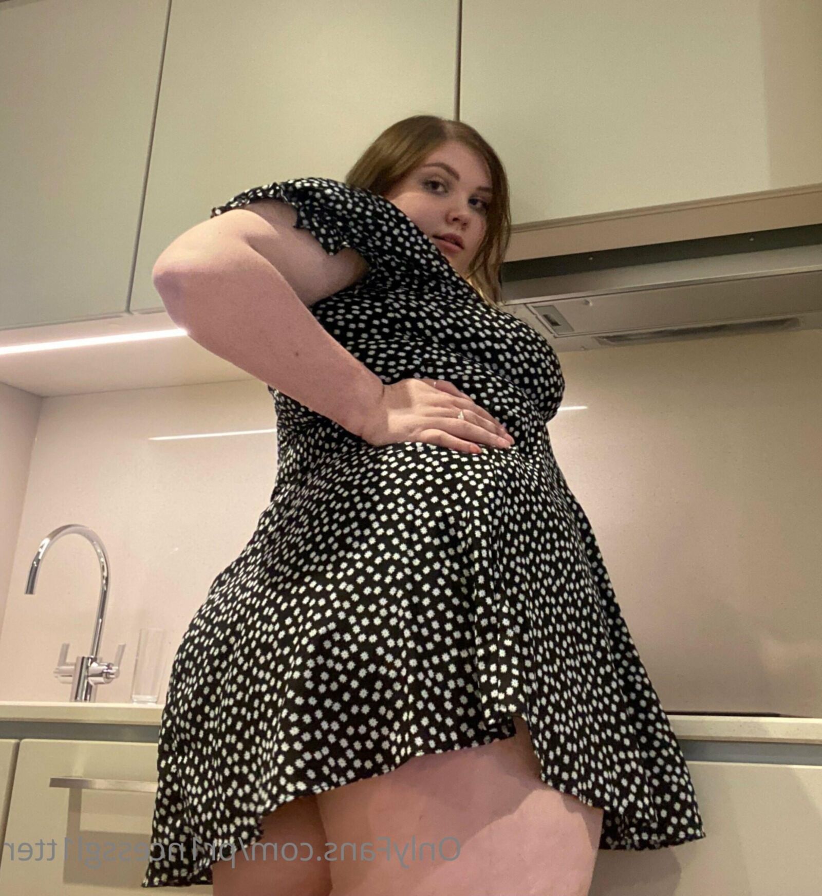 Halligan Big Ass Big Boobs Brunette BBW Girl Mixed Hot Shots