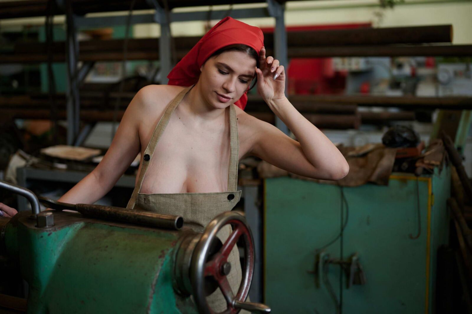 Polina -Fabrikarbeiter